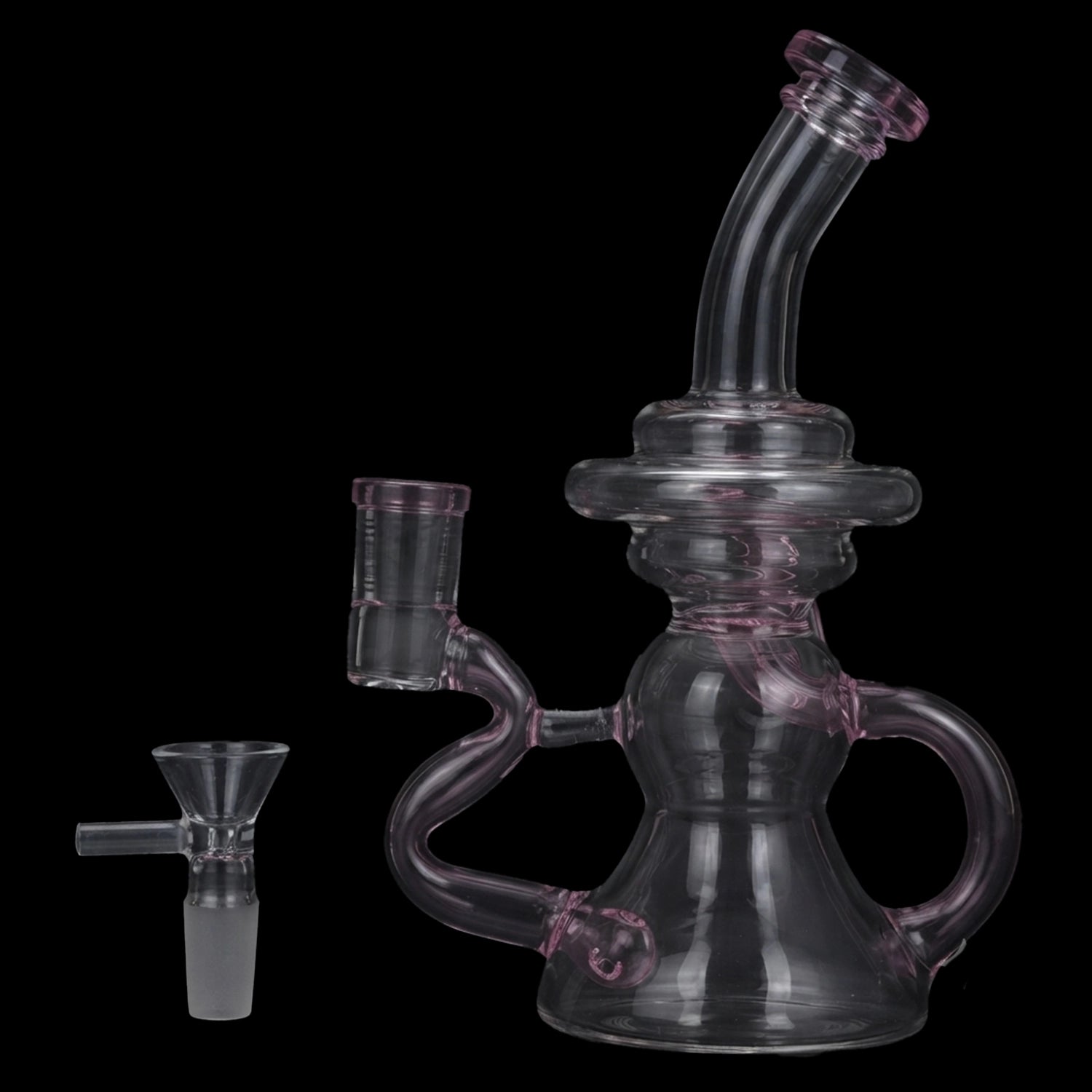 Smoke Cartel Color Recycler Bong