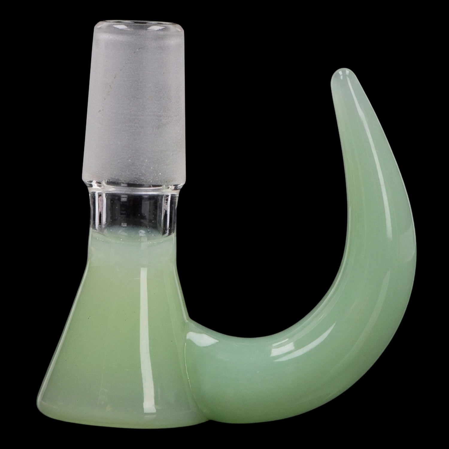 Smoke Cartel Thick Bowl w/ Horn Handle - Male - 14mm