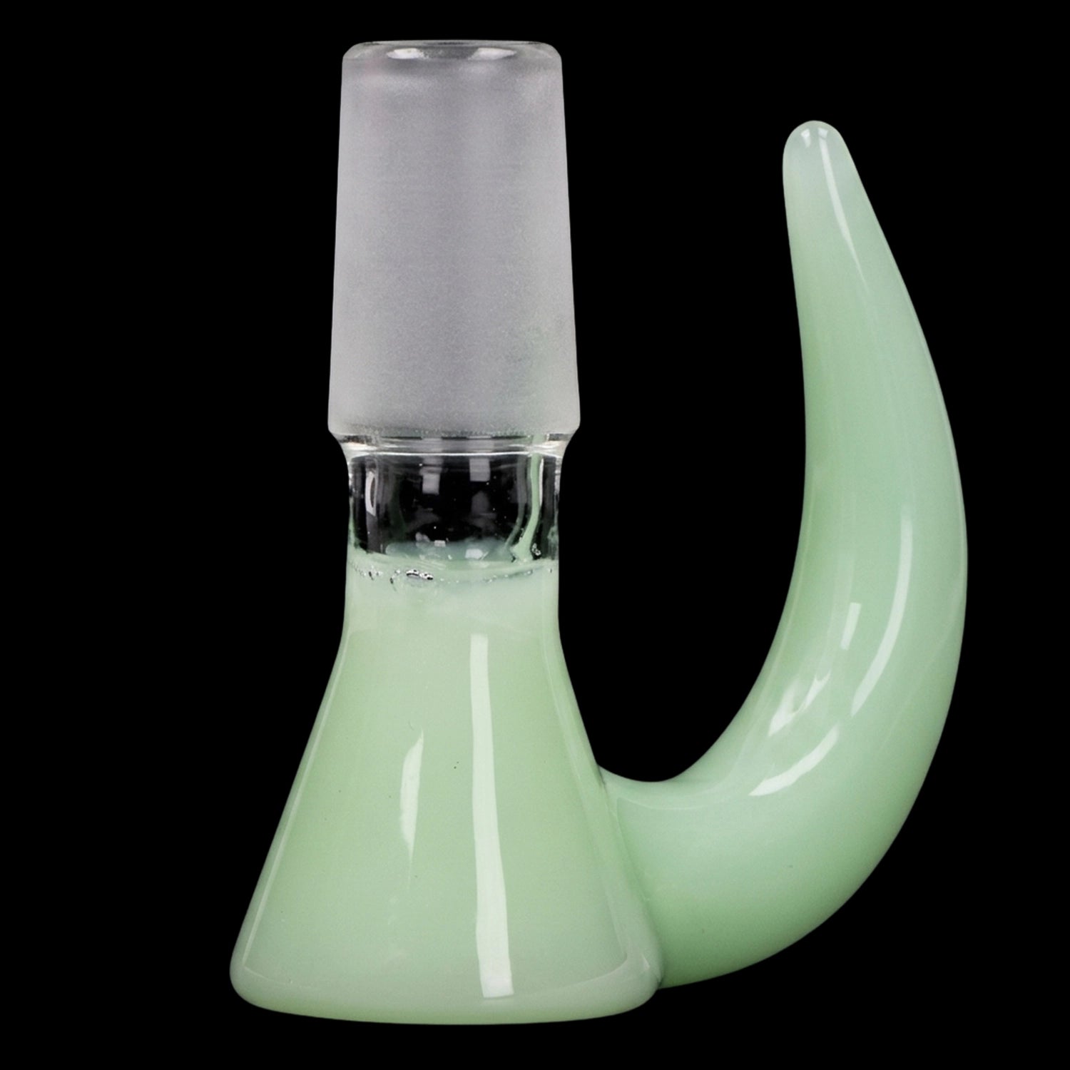 Smoke Cartel Thick Bowl w/ Horn Handle - Male - 14mm