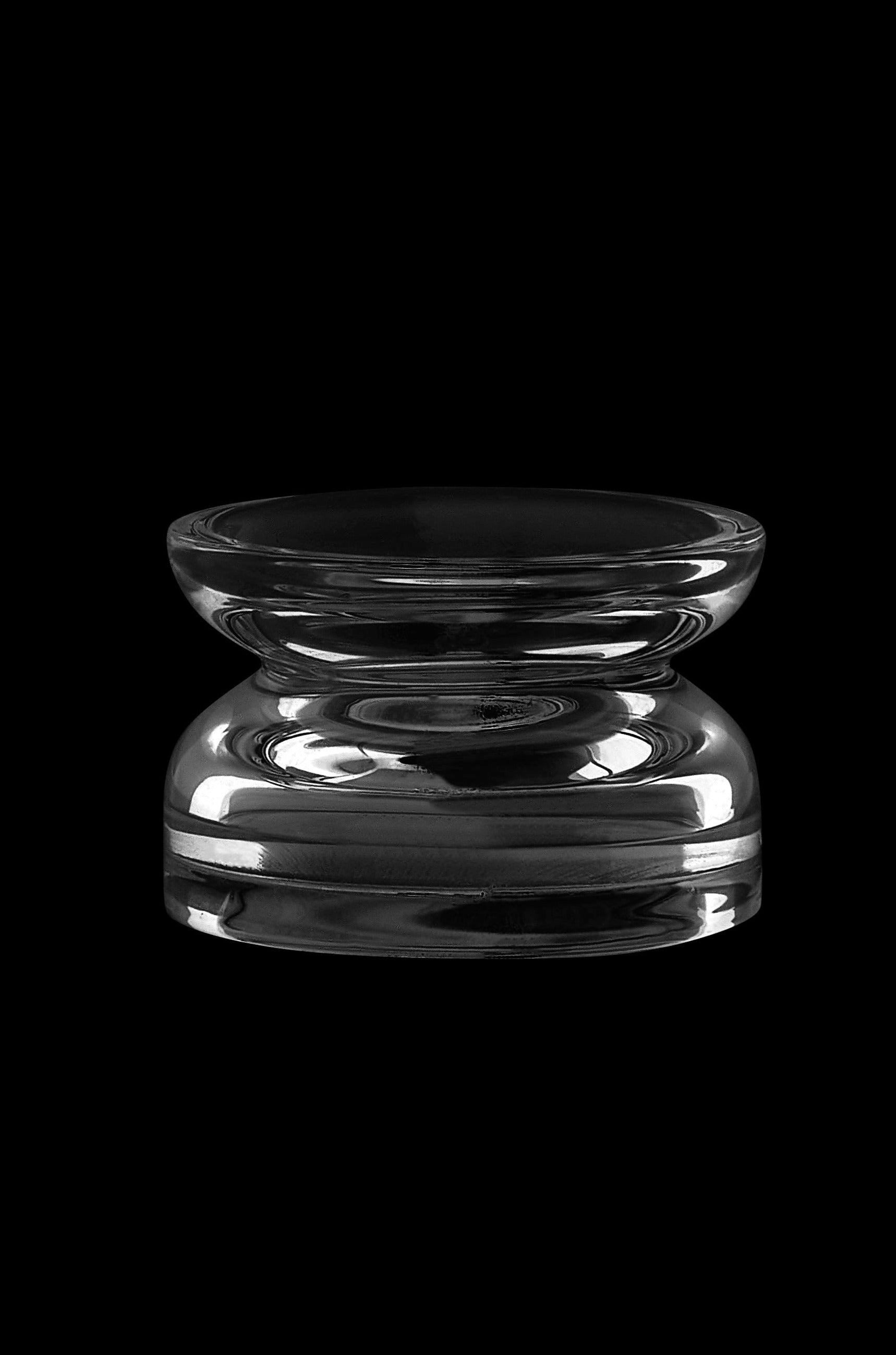 Sleek, metallic grinder for cannabis.