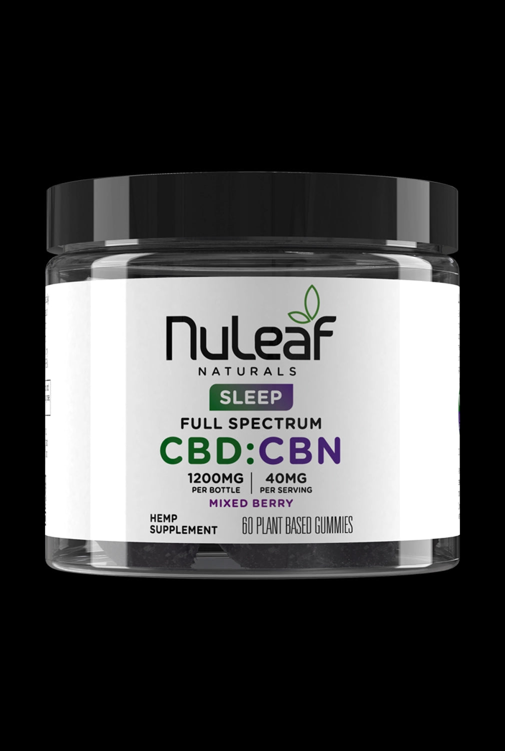 NuLeaf Naturals SLEEP - CBD:CBN Gummies