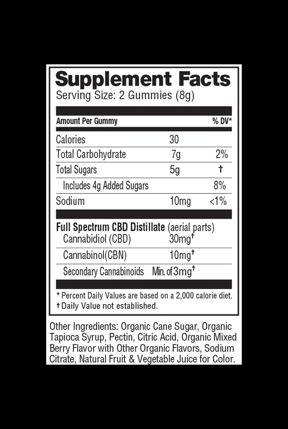 NuLeaf Naturals SLEEP - CBD:CBN Gummies