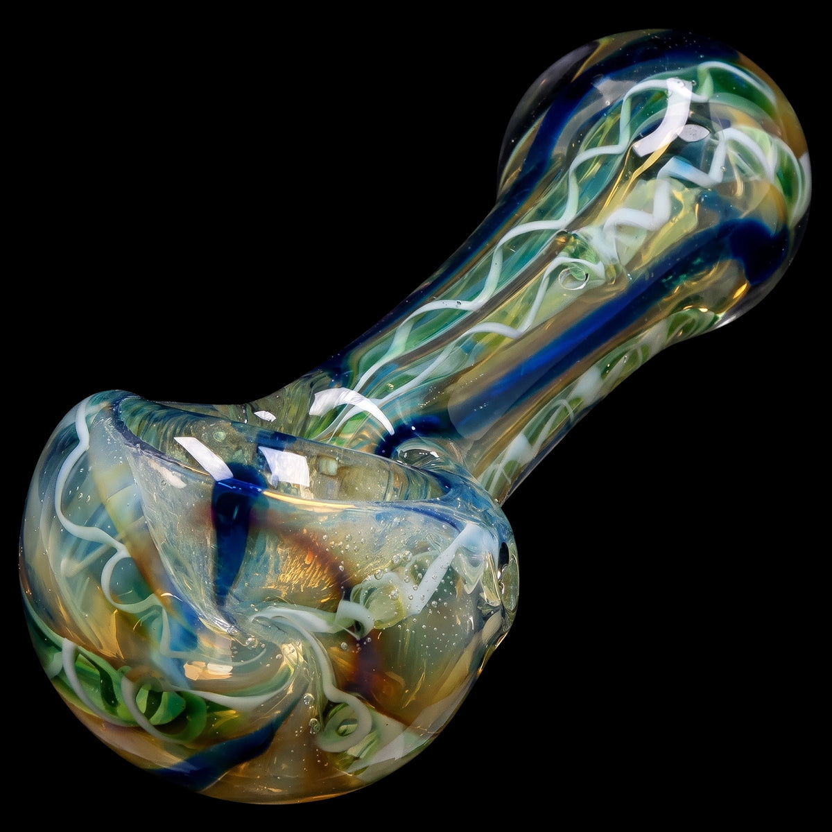 Smoke Cartel Squiggle Twist Spoon Pipe