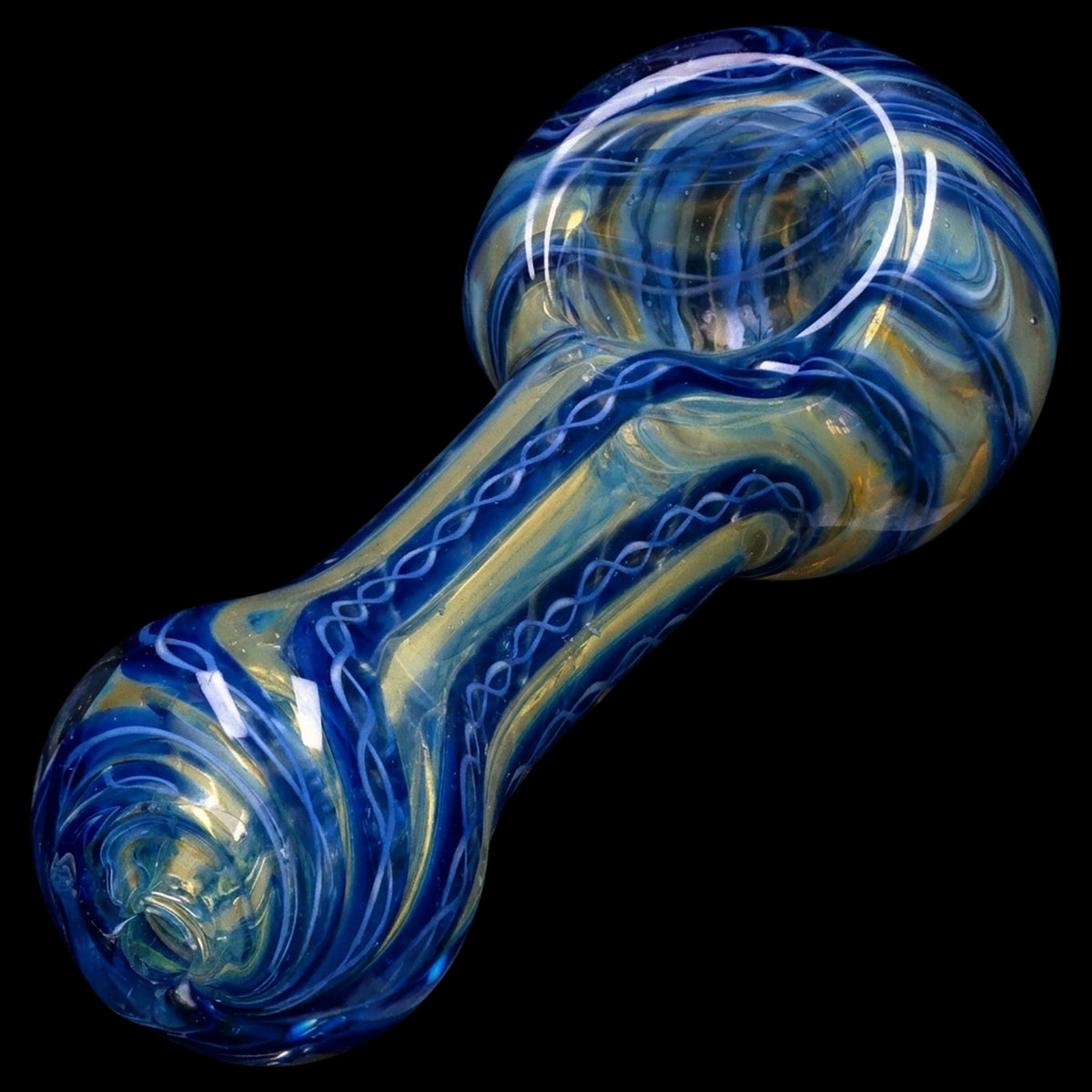 Smoke Cartel Squiggle Twist Spoon Pipe