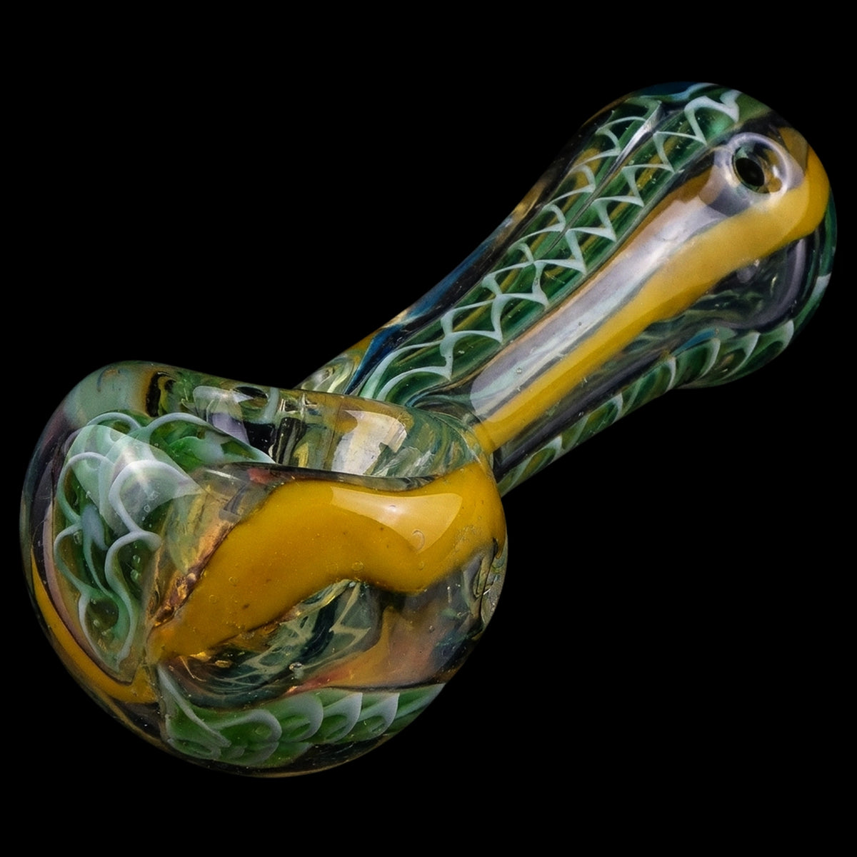 Smoke Cartel Squiggle Twist Spoon Pipe