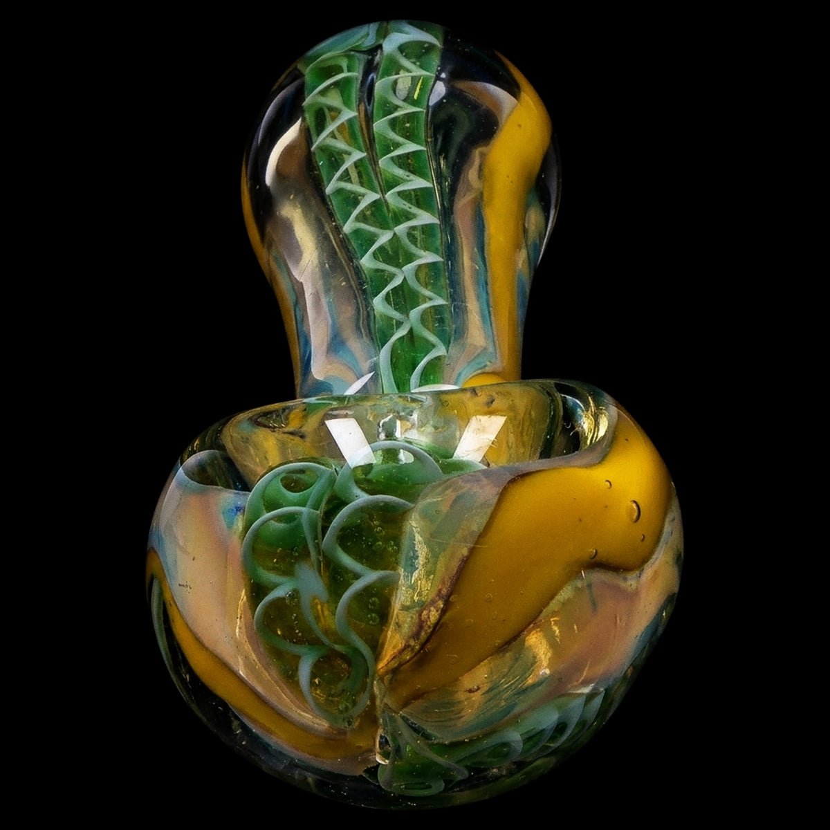 Smoke Cartel Squiggle Twist Spoon Pipe