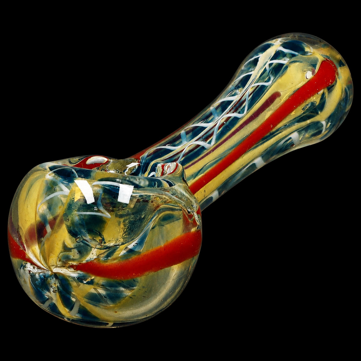 Smoke Cartel Squiggle Twist Spoon Pipe