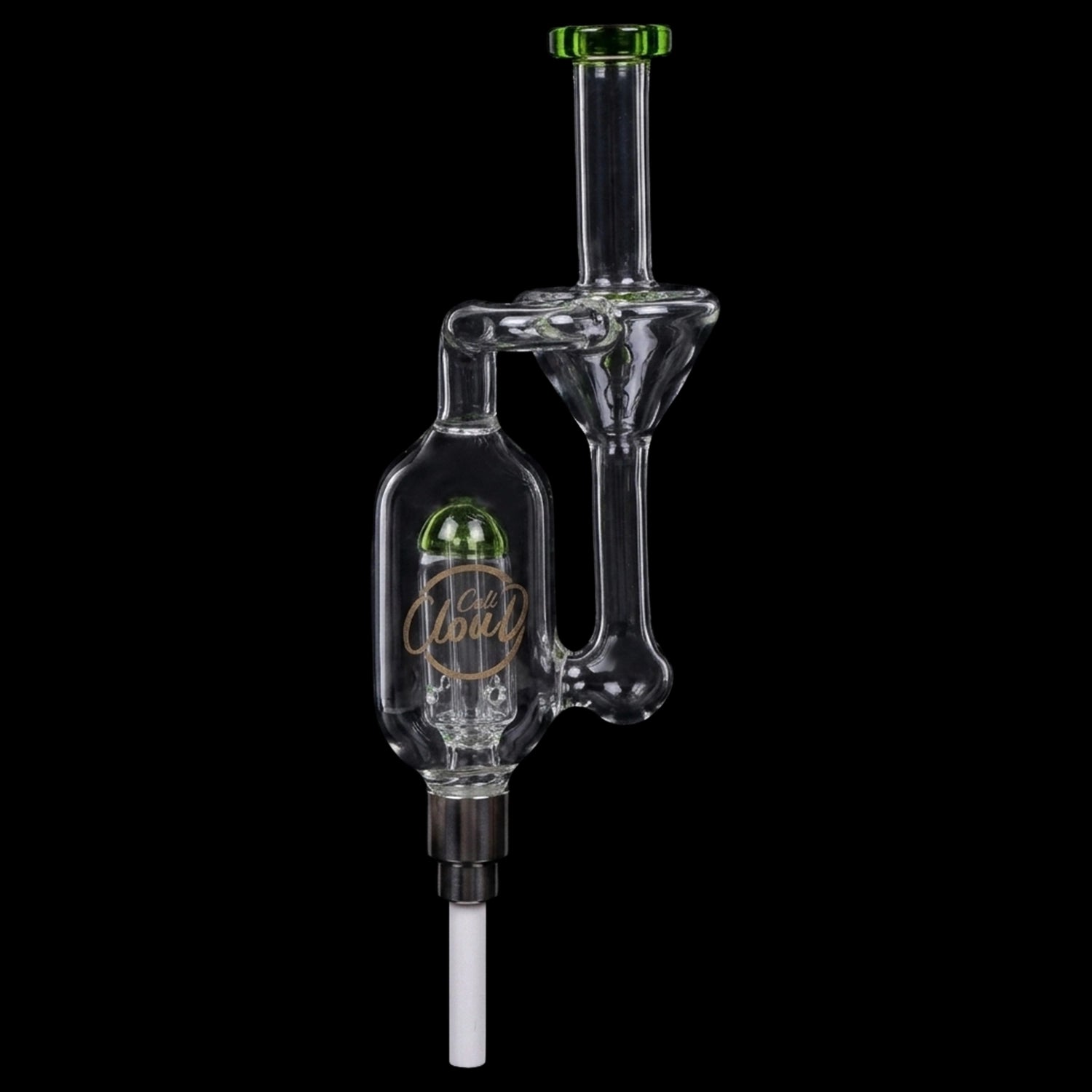 Cloud Cali Dome Inline Recycler CX Nectar Collector Straw - 7 in.