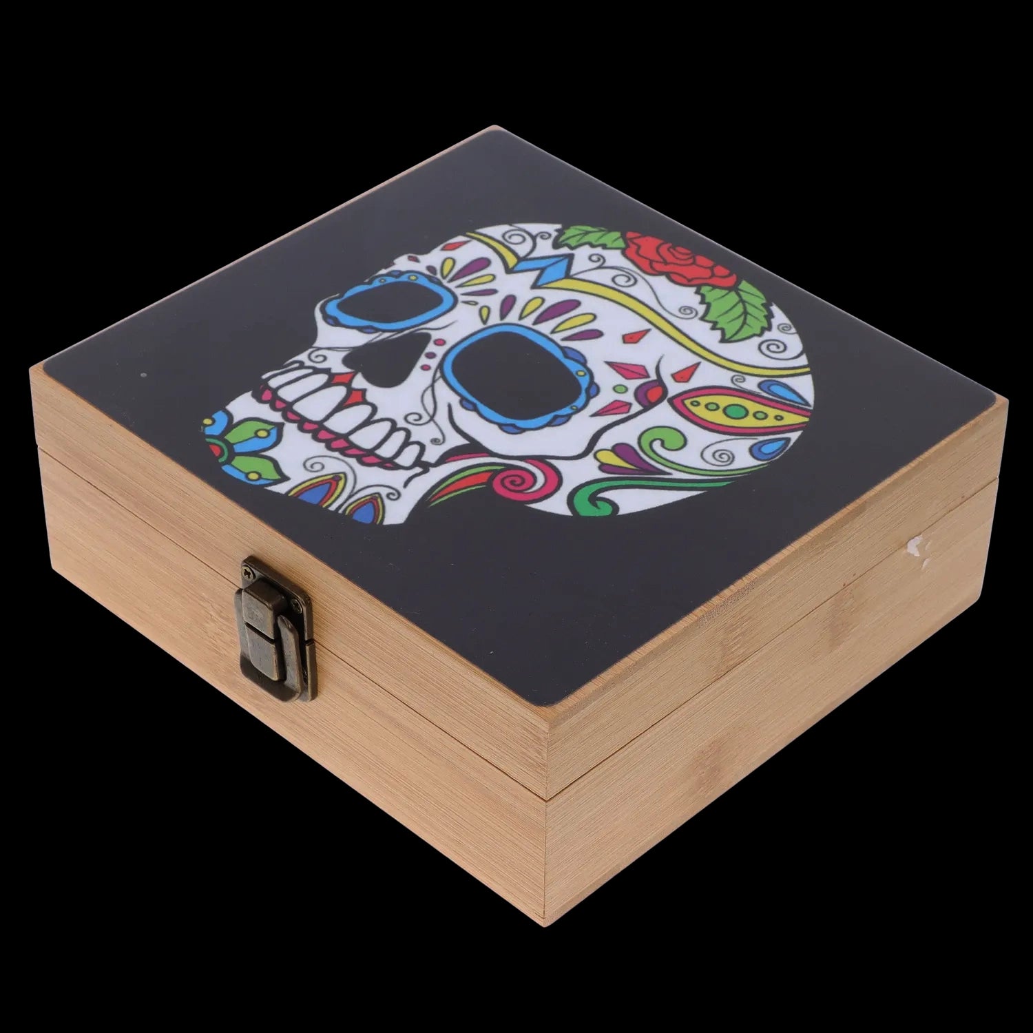 Cloud Cali Large Bamboo Smoking Kit (Flowing skull )