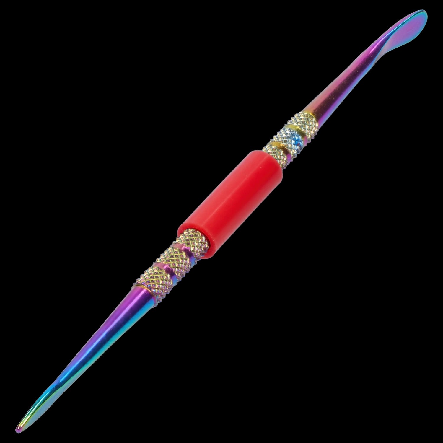 Cloud Cali Anodized Dab Tool with Silicone Tips - 5 in.