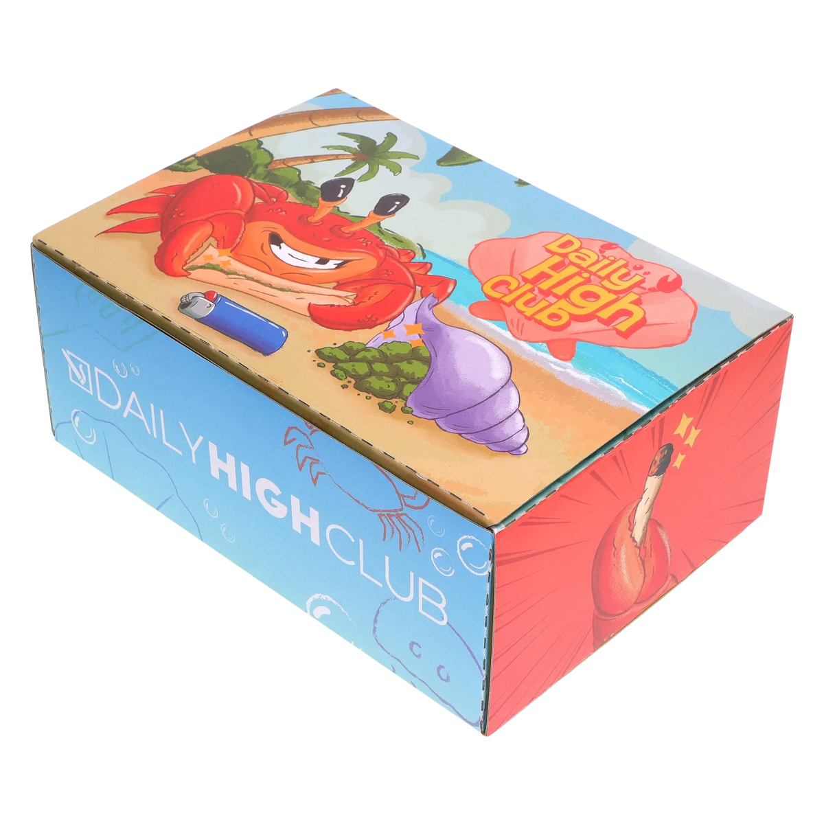 "Crabby Dabby" Smoking Box