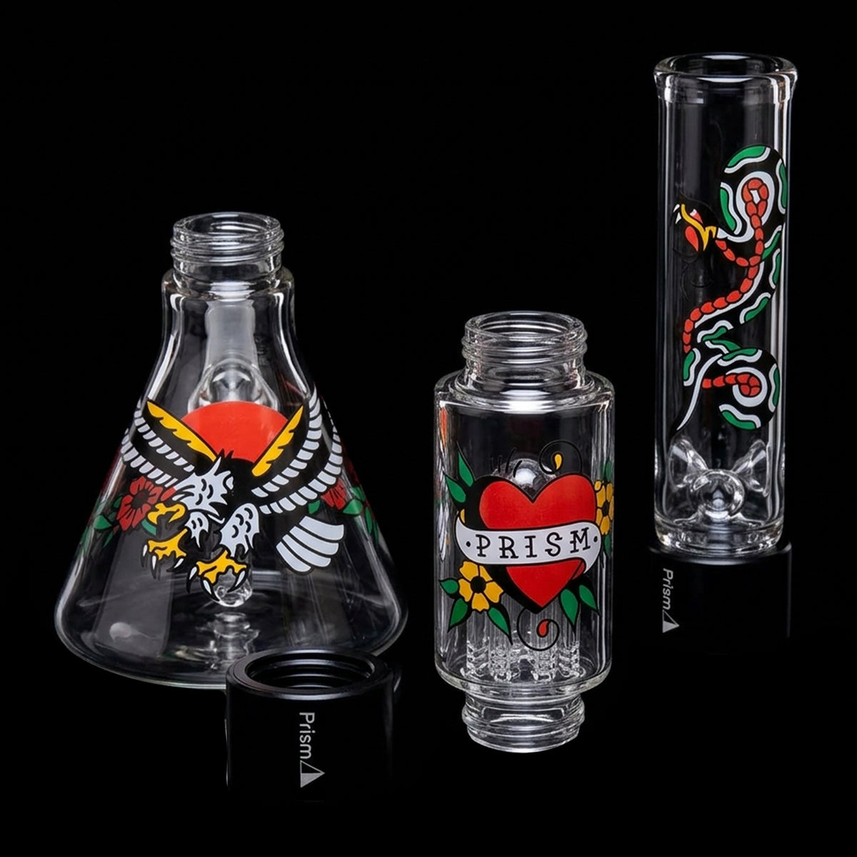 Inked Beaker Double Stack