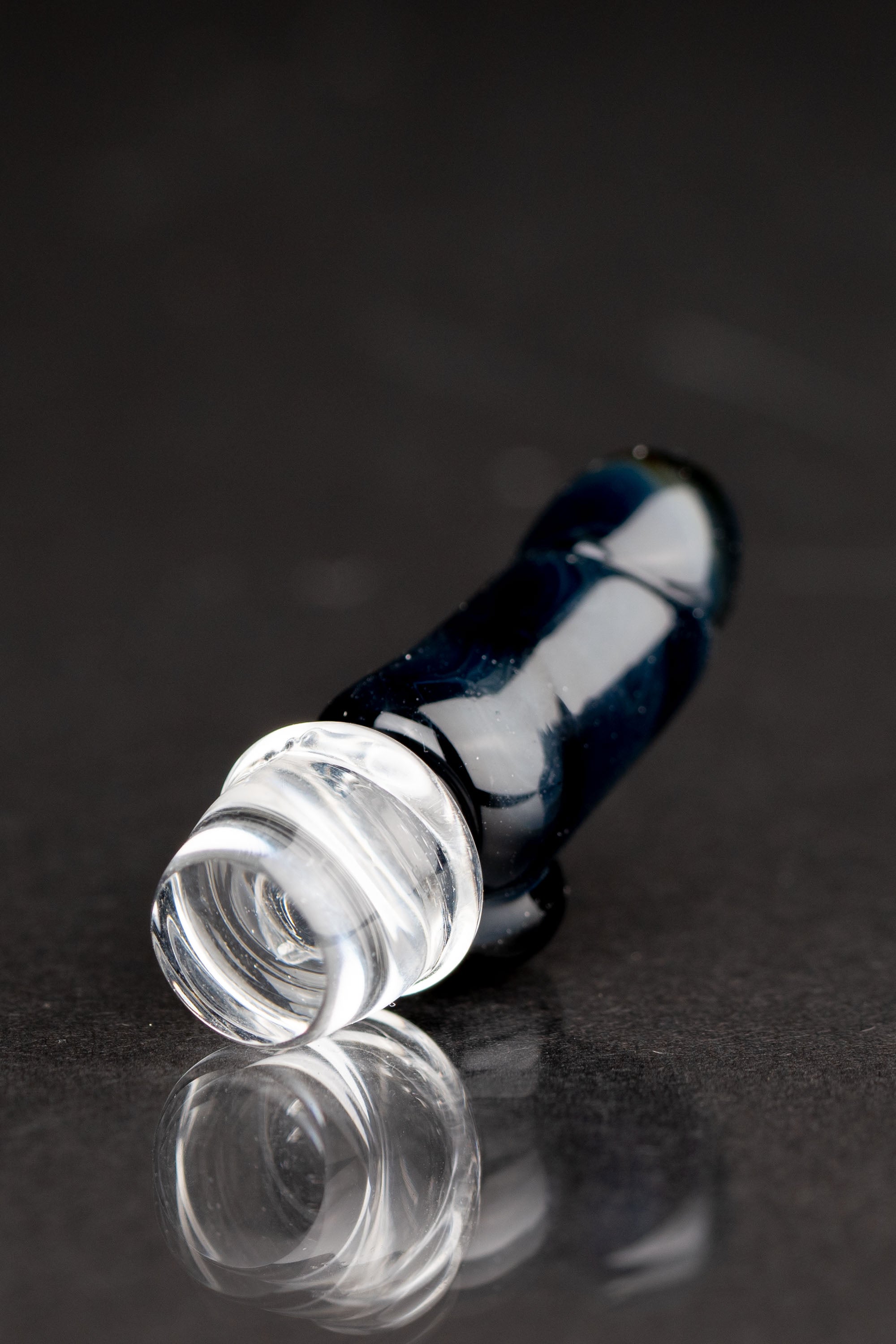 Empire Glassworks Black Phallus Puffco Peak Pro Carb Cap