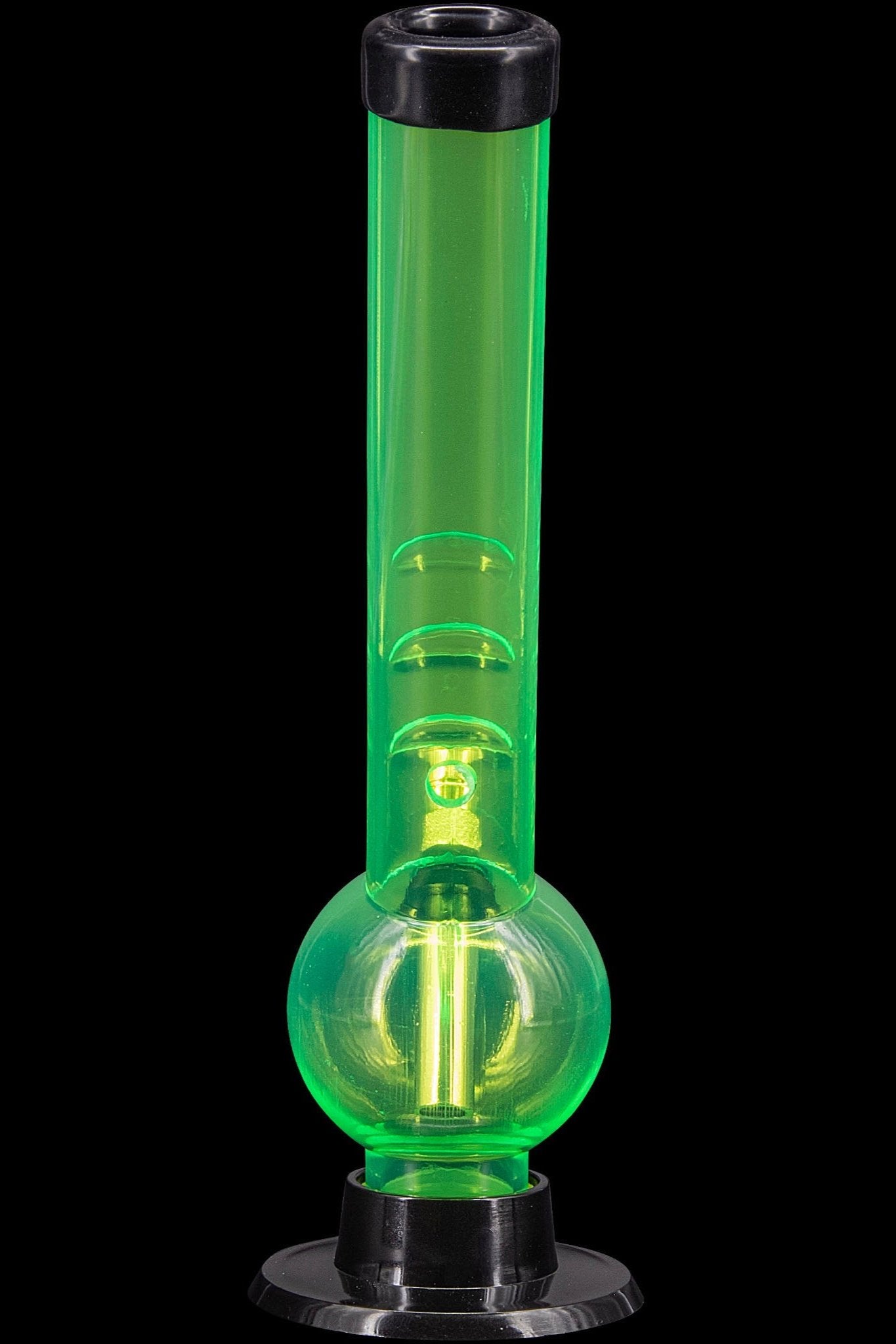 JM Plastics Acrylic Angled Neck Bubble Bong