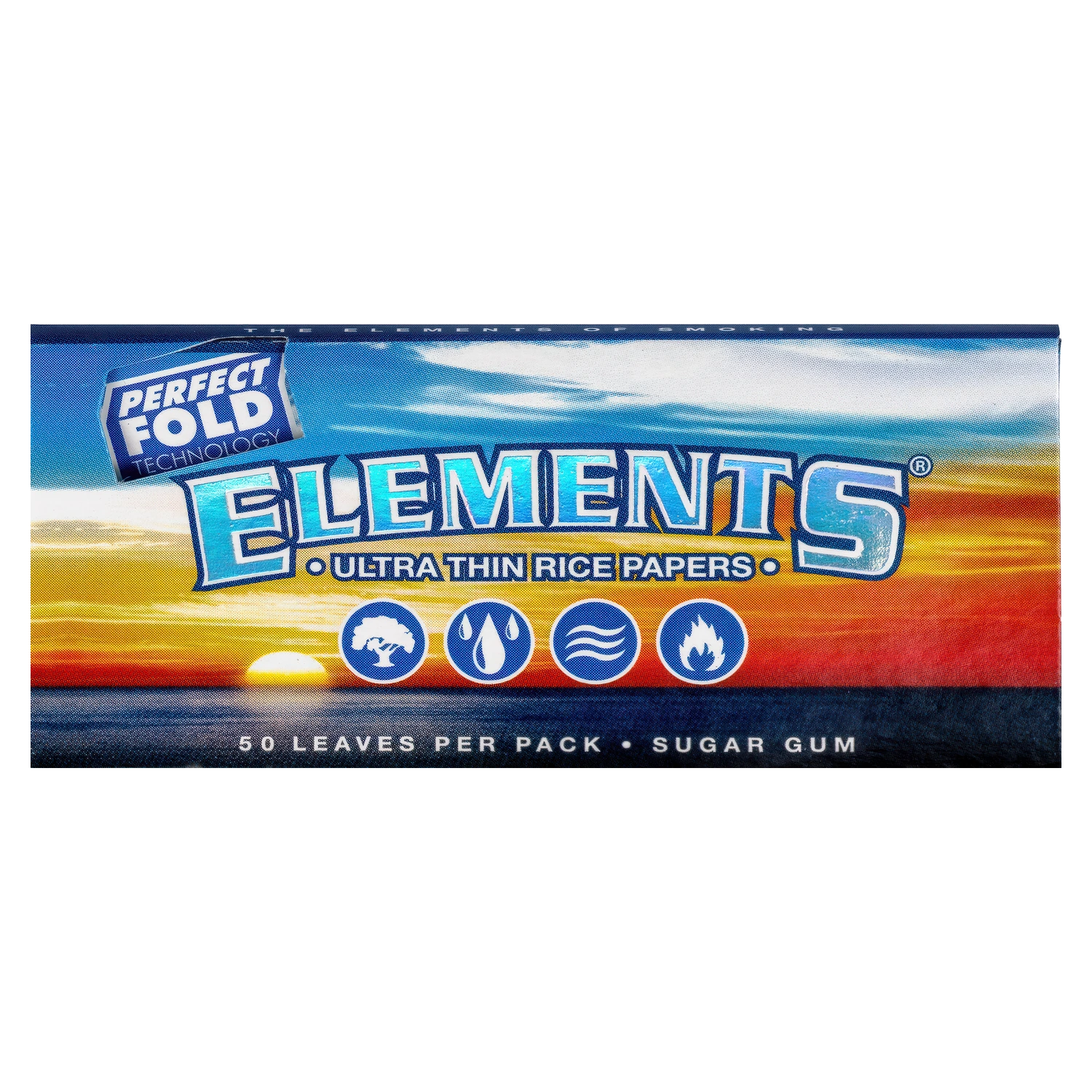 Elements - 1-1/4" Ultra Thin Perfect Fold Rolling Papers