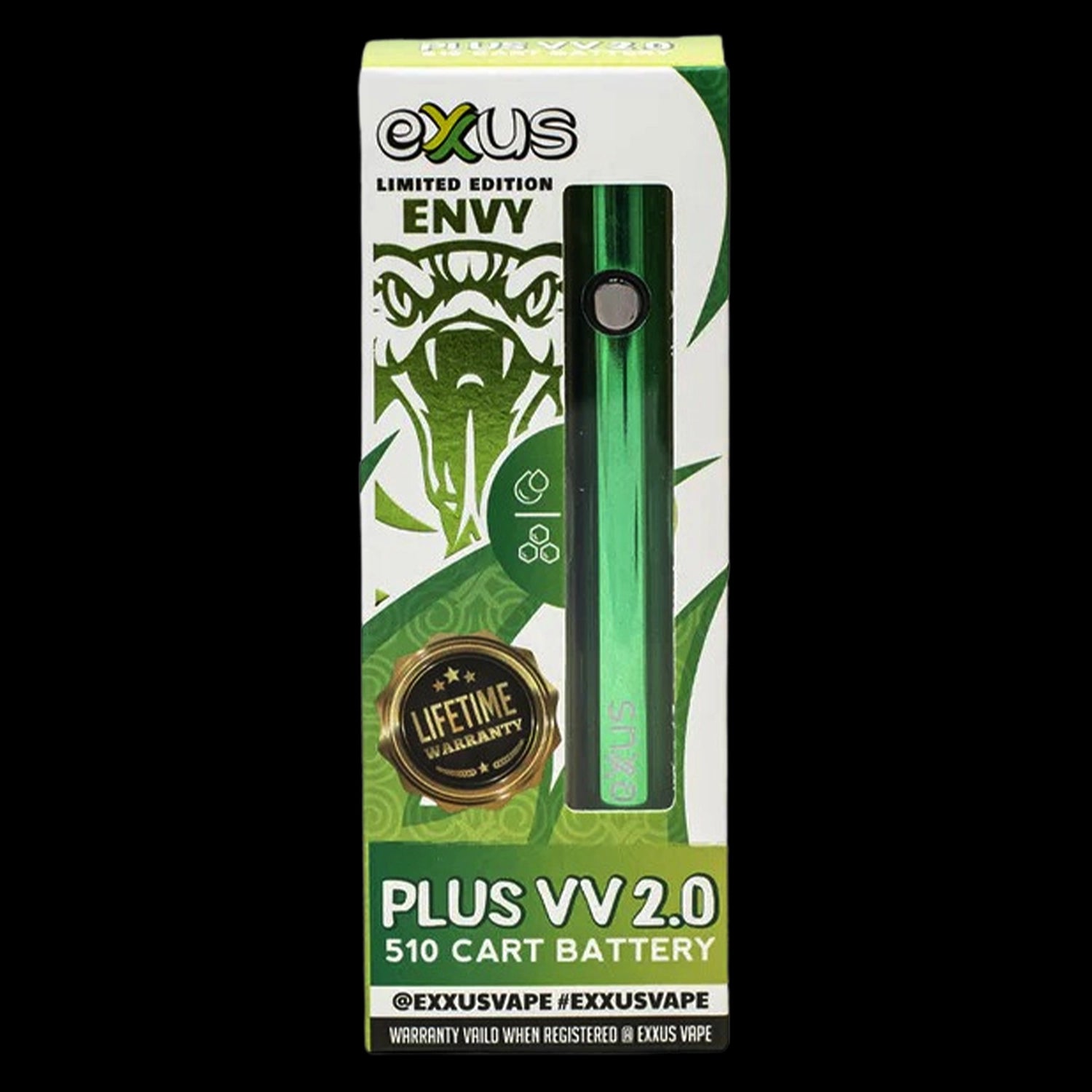 Exxus Vape Plus VV 2.0 Cartridge Vaporizer