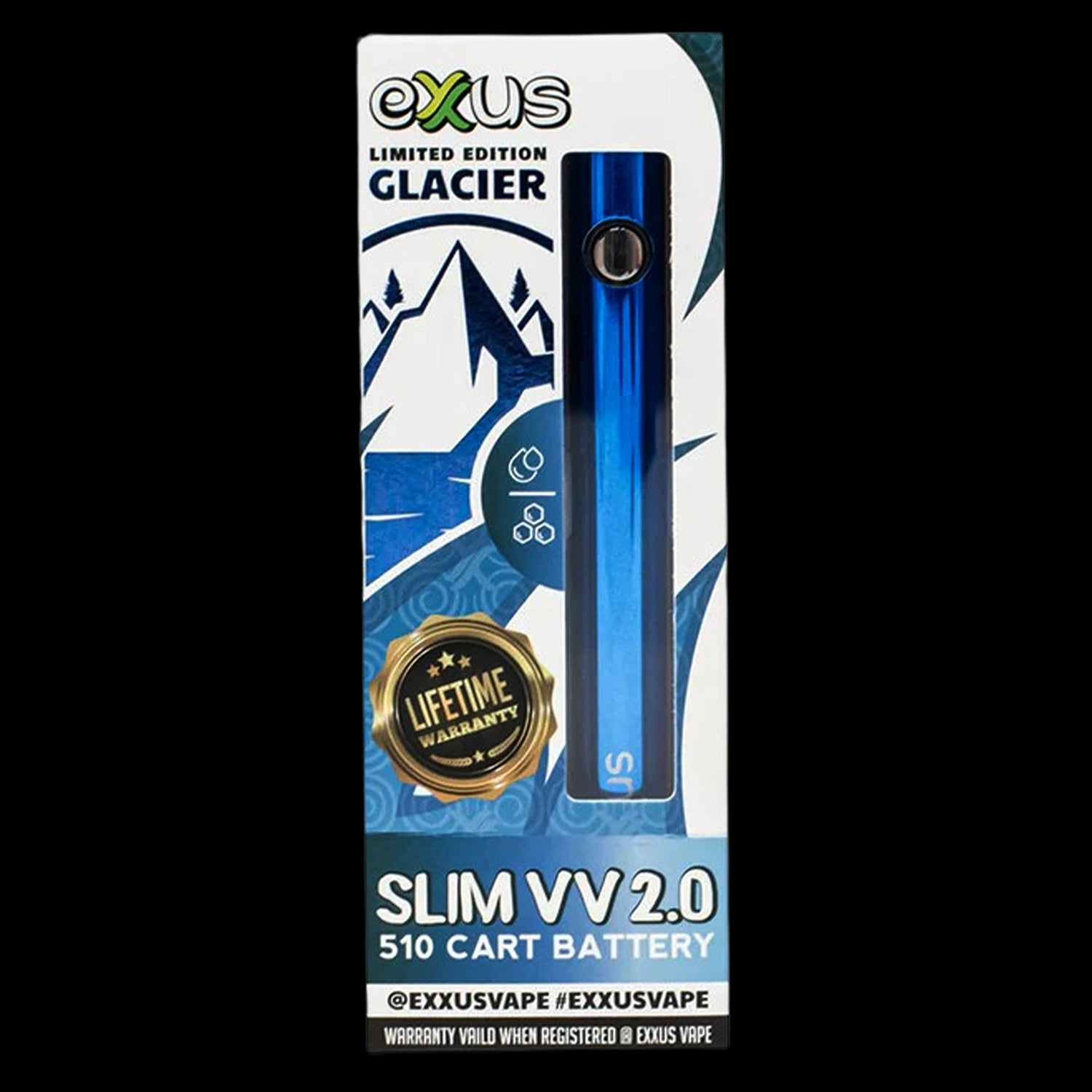 Exxus Vape Slim VV 2.0 Cartridge Vaporizer