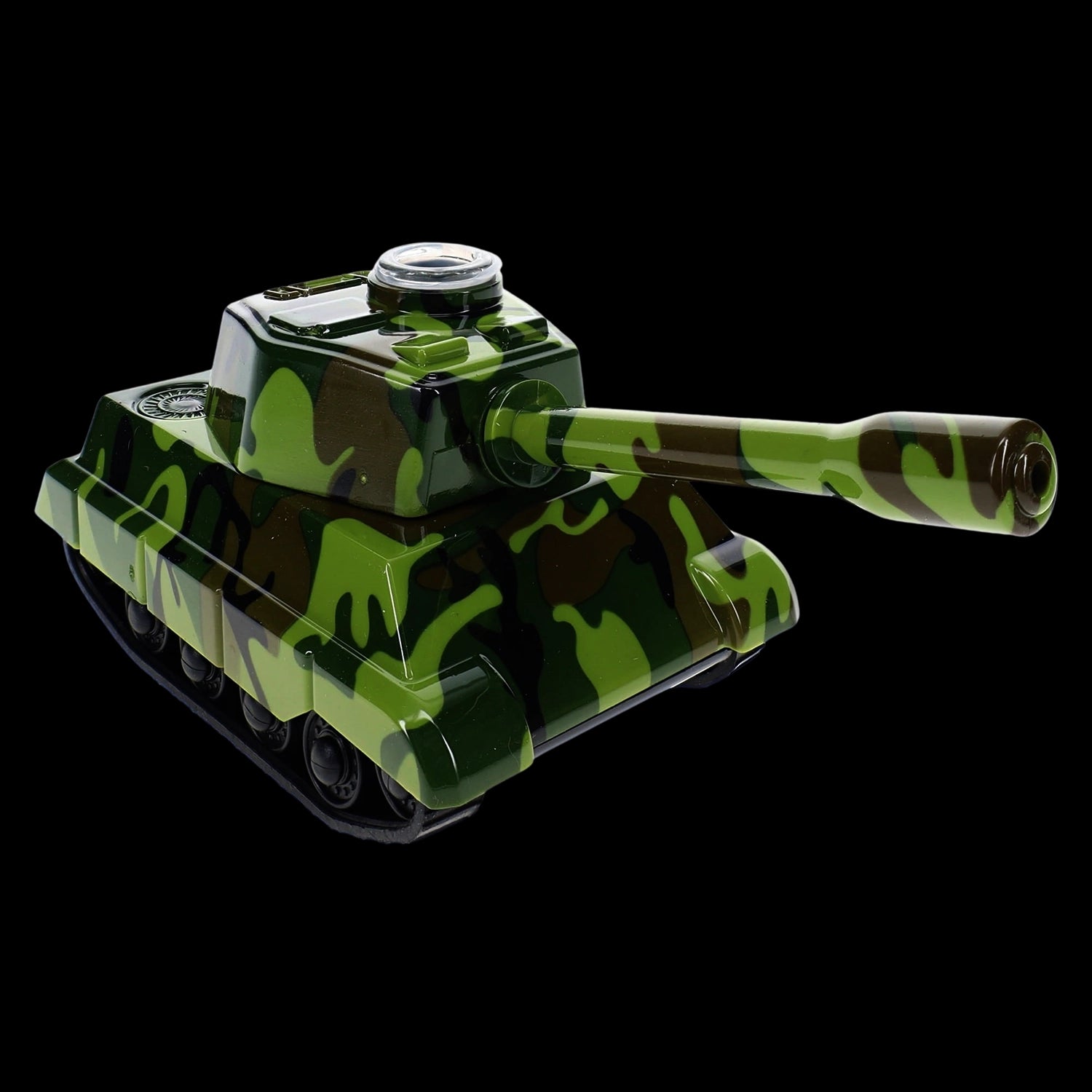 Tank Metal Herb Grinder & Pipe “Rolling Armor” – 1¾″ – Assorted Colors