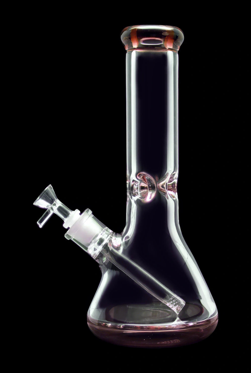 Smoke Cartel 9mm Big Base Beaker w/ Color Accents Bong - 12 in.