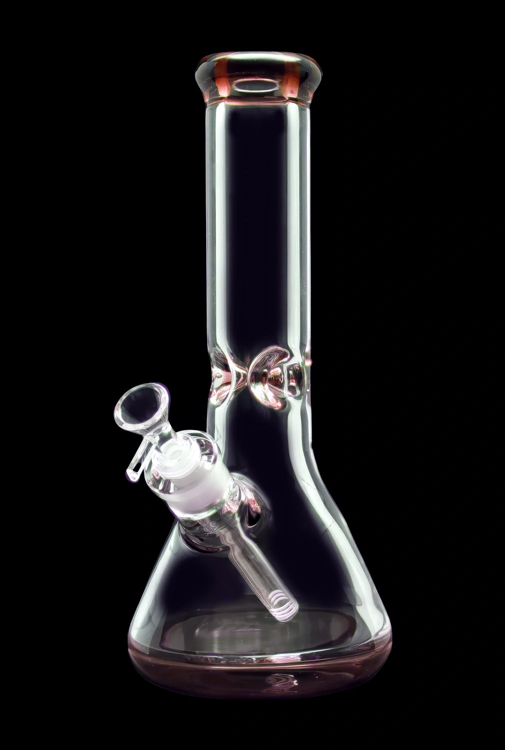 Smoke Cartel 9mm Big Base Beaker w/ Color Accents Bong - 12 in.
