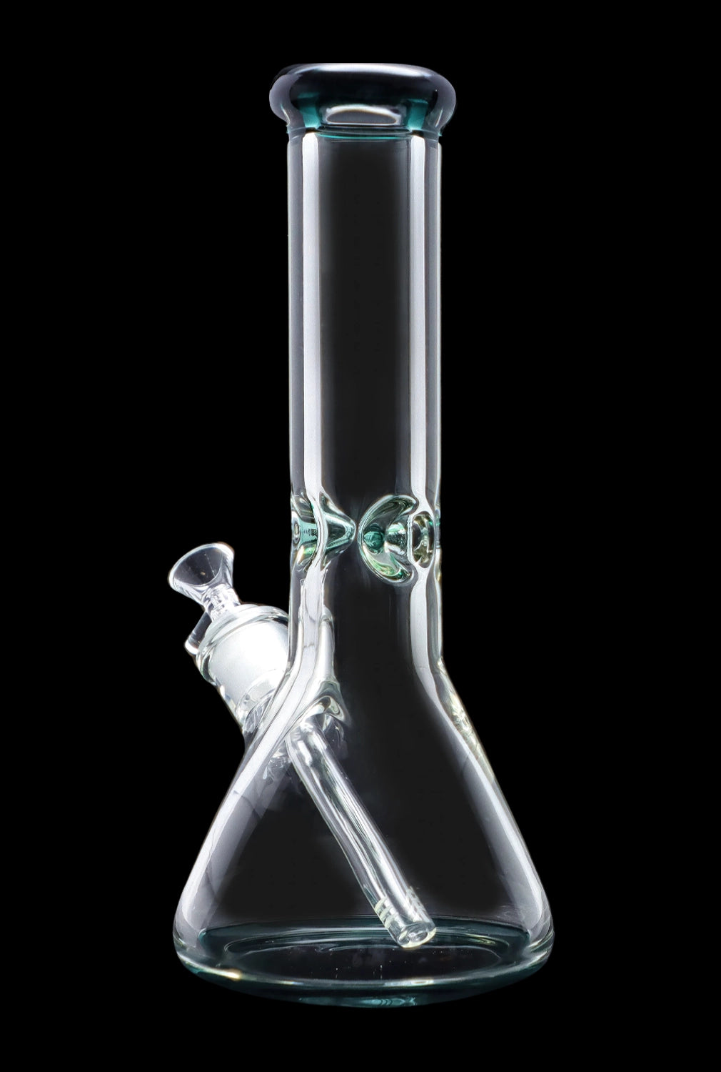 Smoke Cartel 9mm Big Base Beaker w/ Color Accents Bong - 12 in.