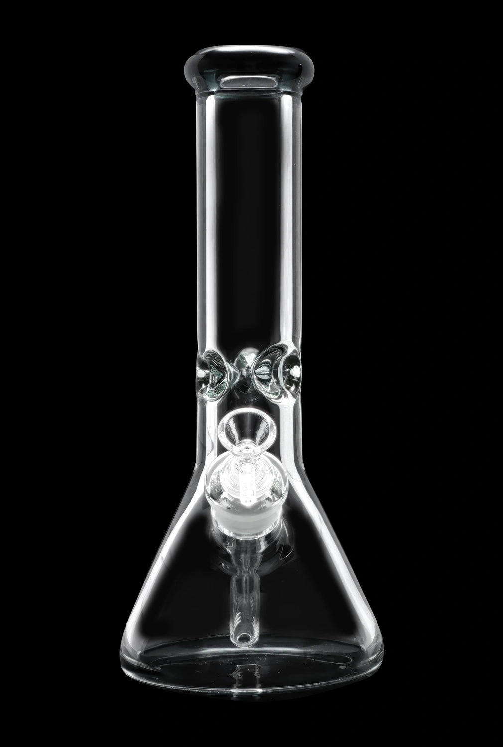 Smoke Cartel 9mm Big Base Beaker w/ Color Accents Bong - 12 in.