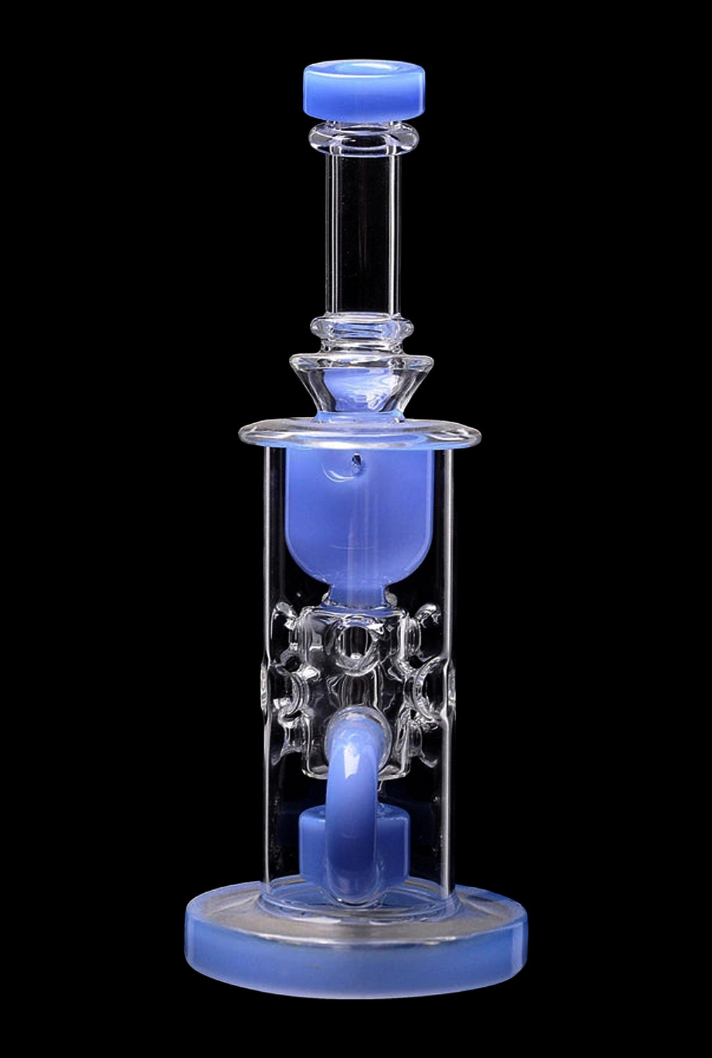 Calibear Cascade Flower Of Life Klein Recycler Dab Rig