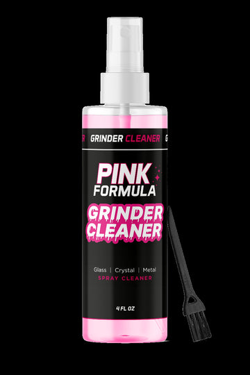 Pink Formula Grinder Cleaner with Small Brush - Pink Formula Grinder Cleaner with Small Brush