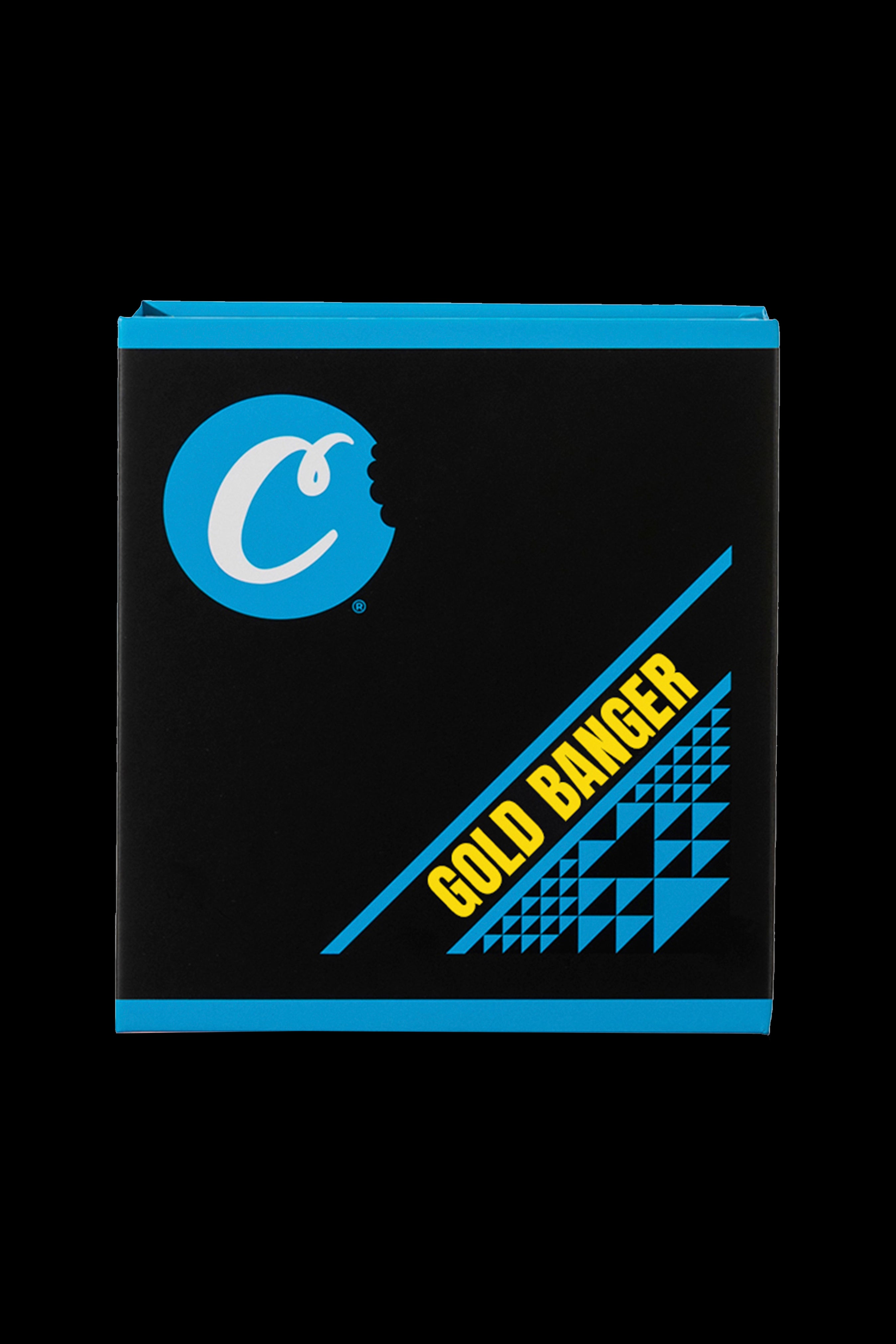 Cookies brand packaging for "Gold Banger" cannabis accessory.