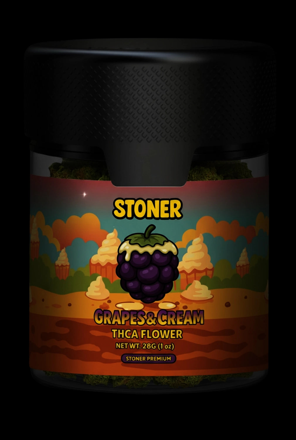 Stoner Grapes and Cream THCA Flower - Stoner Premium
