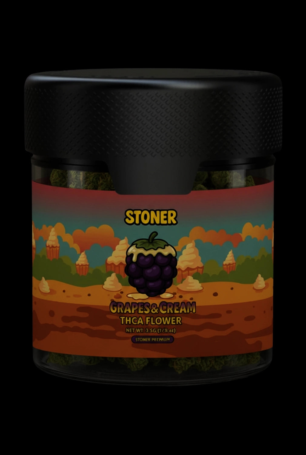 Stoner Grapes and Cream THCA Flower - Stoner Premium