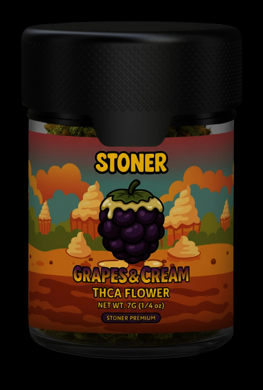 Stoner Grapes and Cream THCA Flower - Stoner Premium