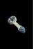 LA Pipes Twisty Cane Spoon Glass Pipe - LA Pipes Twisty Cane Spoon Glass Pipe