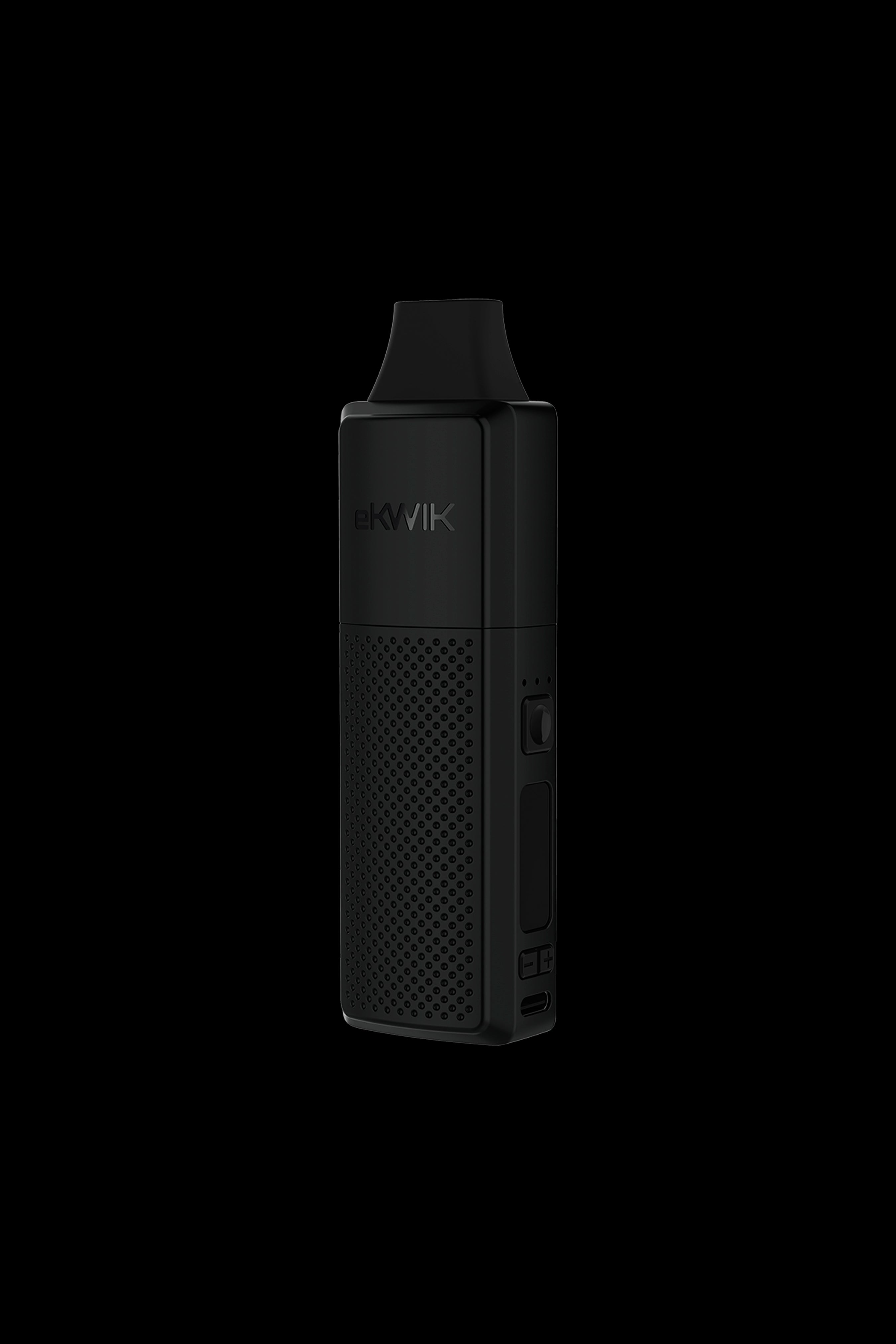 Black PAX Plus cannabis vaporizer device.