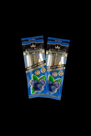 King Palm Berry Terps Slim Flavor Pre Rolled Cones - 2 Pack - King Palm Berry Terps Slim Flavor Pre Rolled Cones - 2 Pack