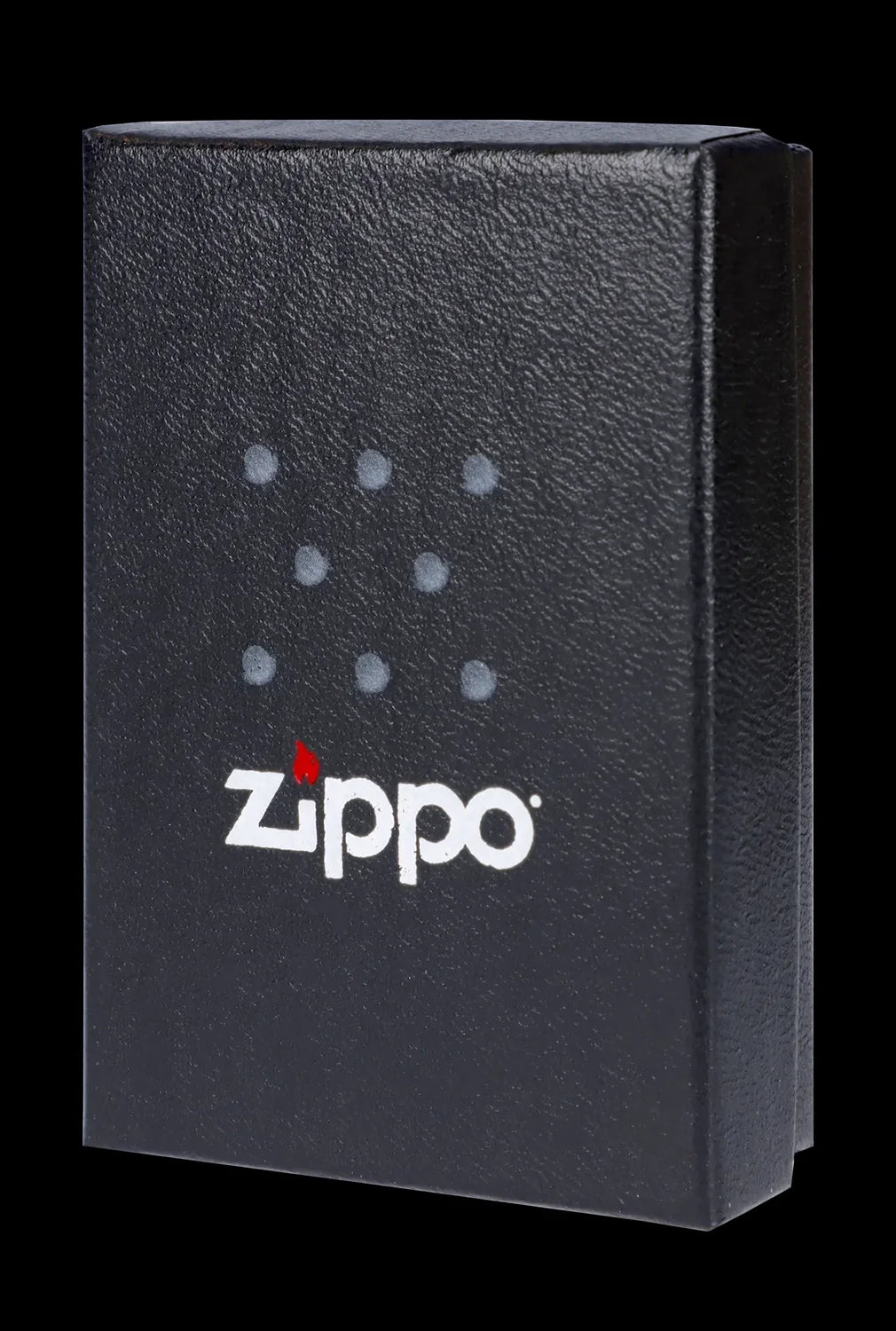 Black Zippo lighter with a constellation pattern, commonly used for cannabis consumption.