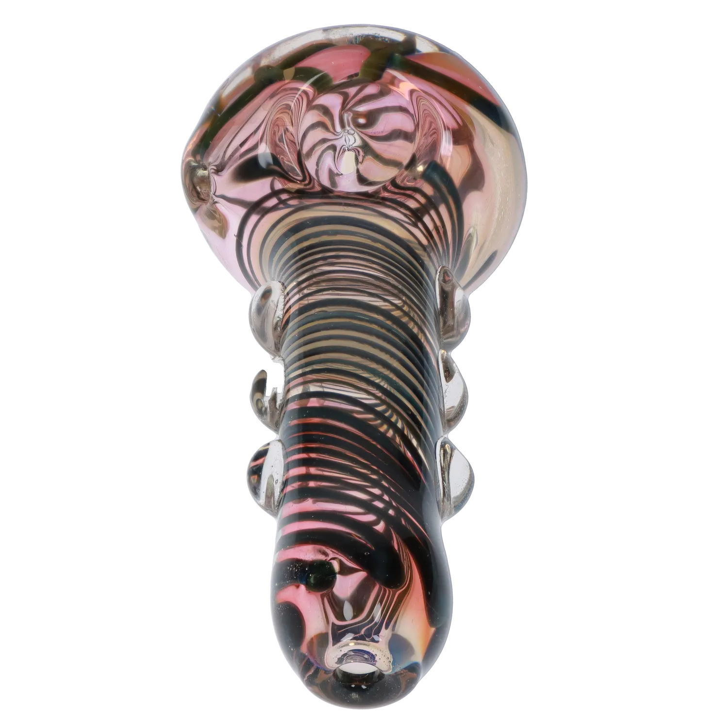 Smoke Cartel Gold Fume Spoon Pipe - 4.5 in.