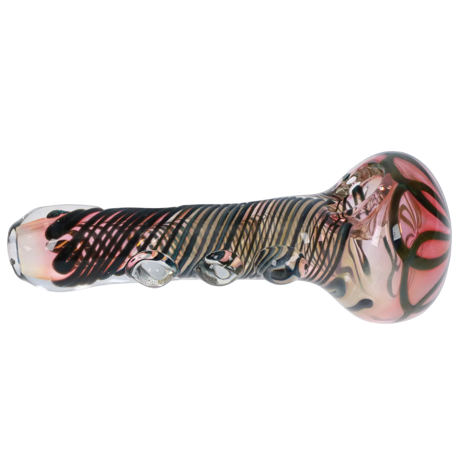 Smoke Cartel Gold Fume Spoon Pipe - 4.5 in.