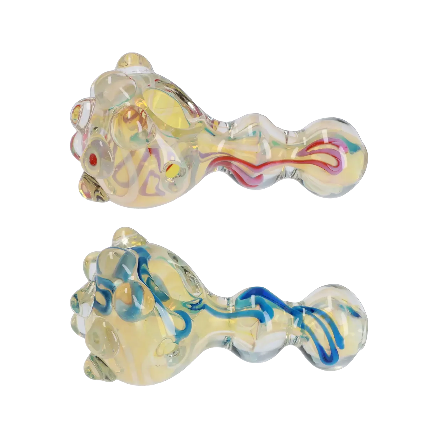 Smoke Cartel Marble Spoon Pipe - 4.5 in.