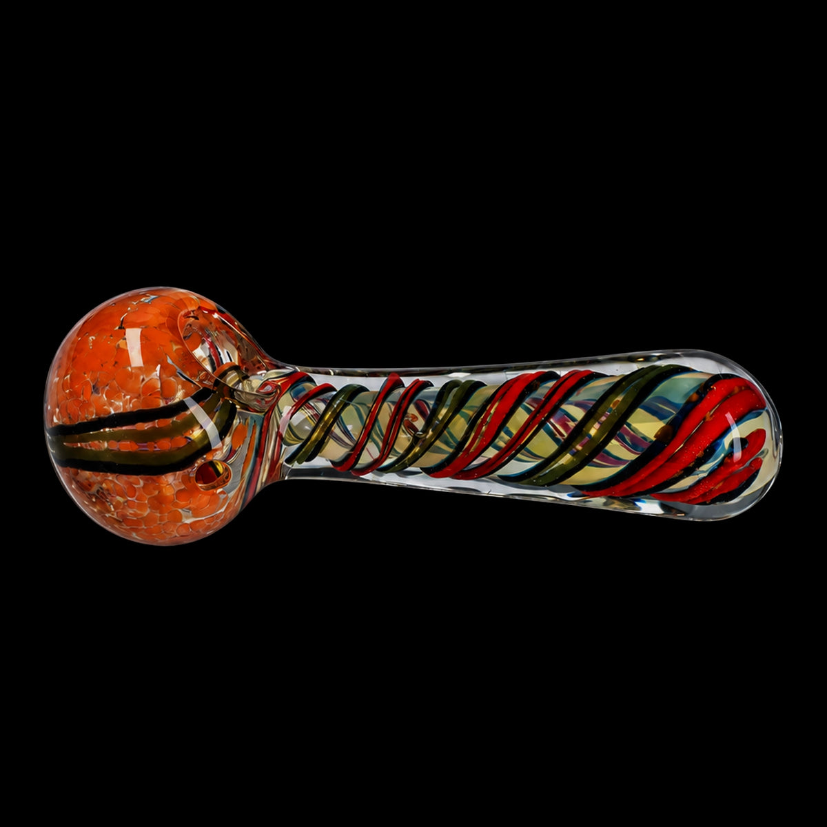 Smoke Cartel Frit Spoon Pipe - 4.5 in.