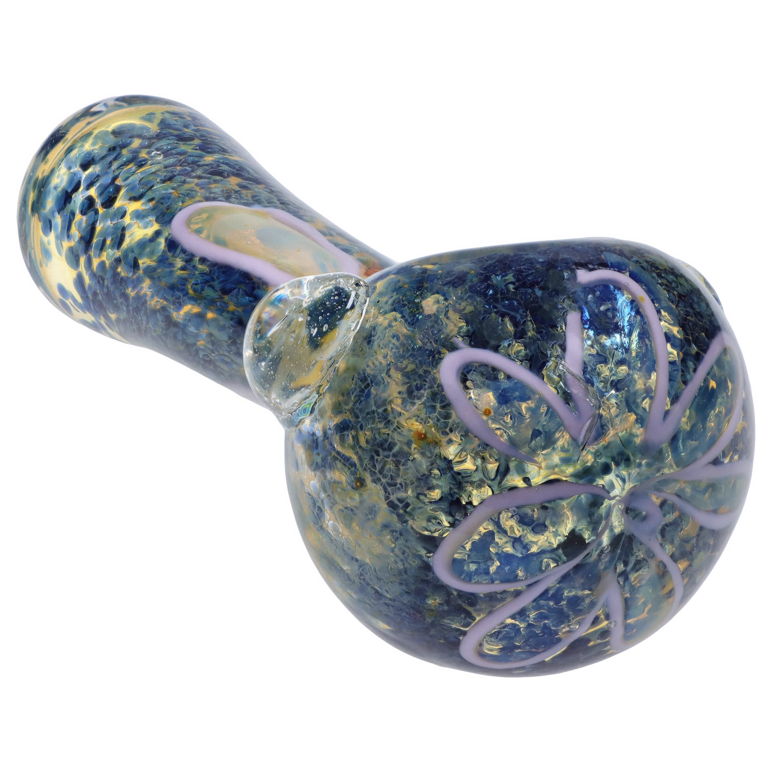 Smoke Cartel Frit Eye Spoon Pipe - 4.5 in.