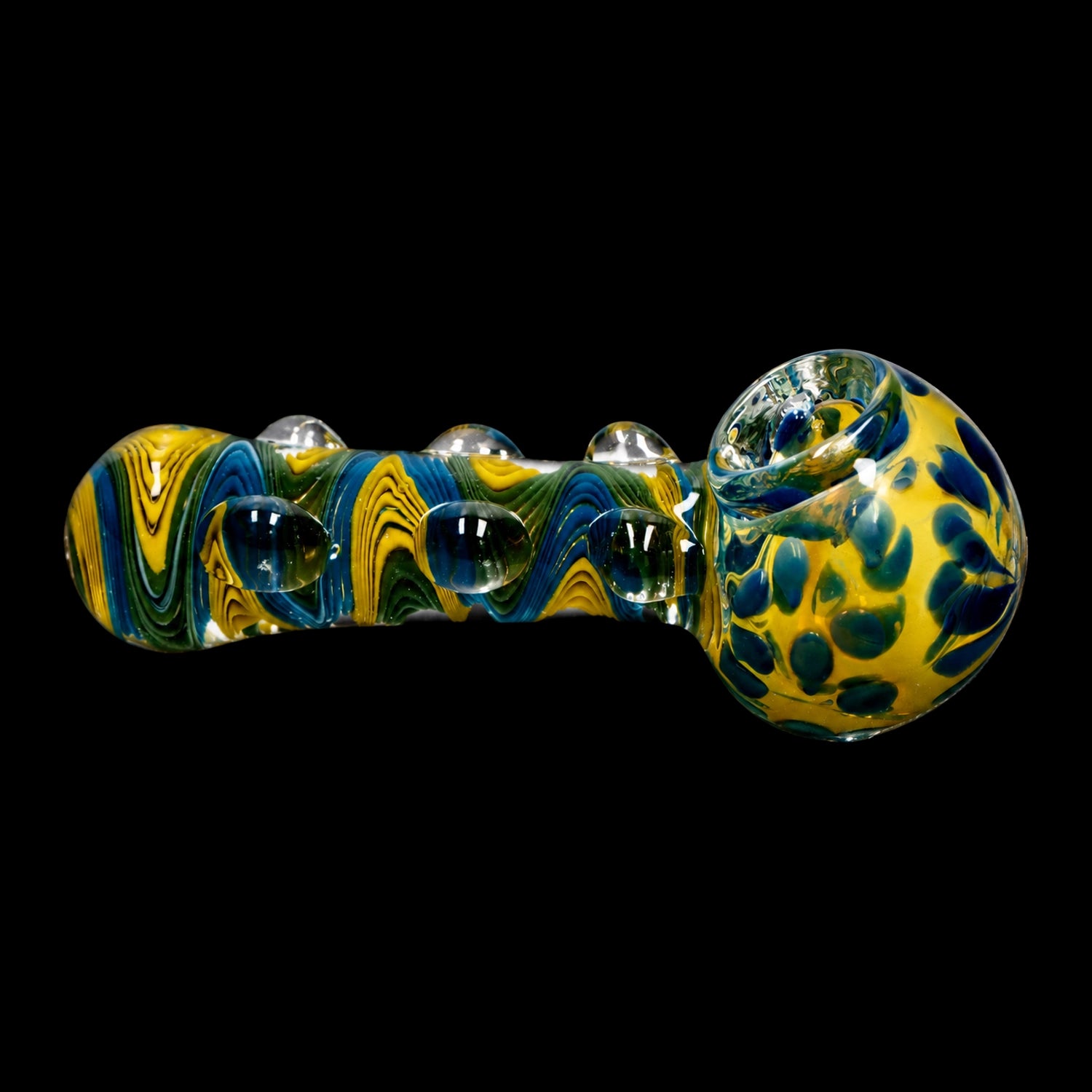 Smoke Cartel Bumpy Color Twist Fume Spoon Pipe