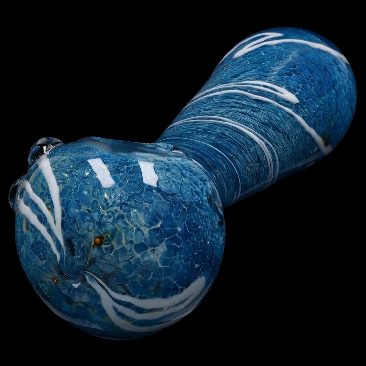 Smoke Cartel Fancy Frit with Streak Spoon Pipe