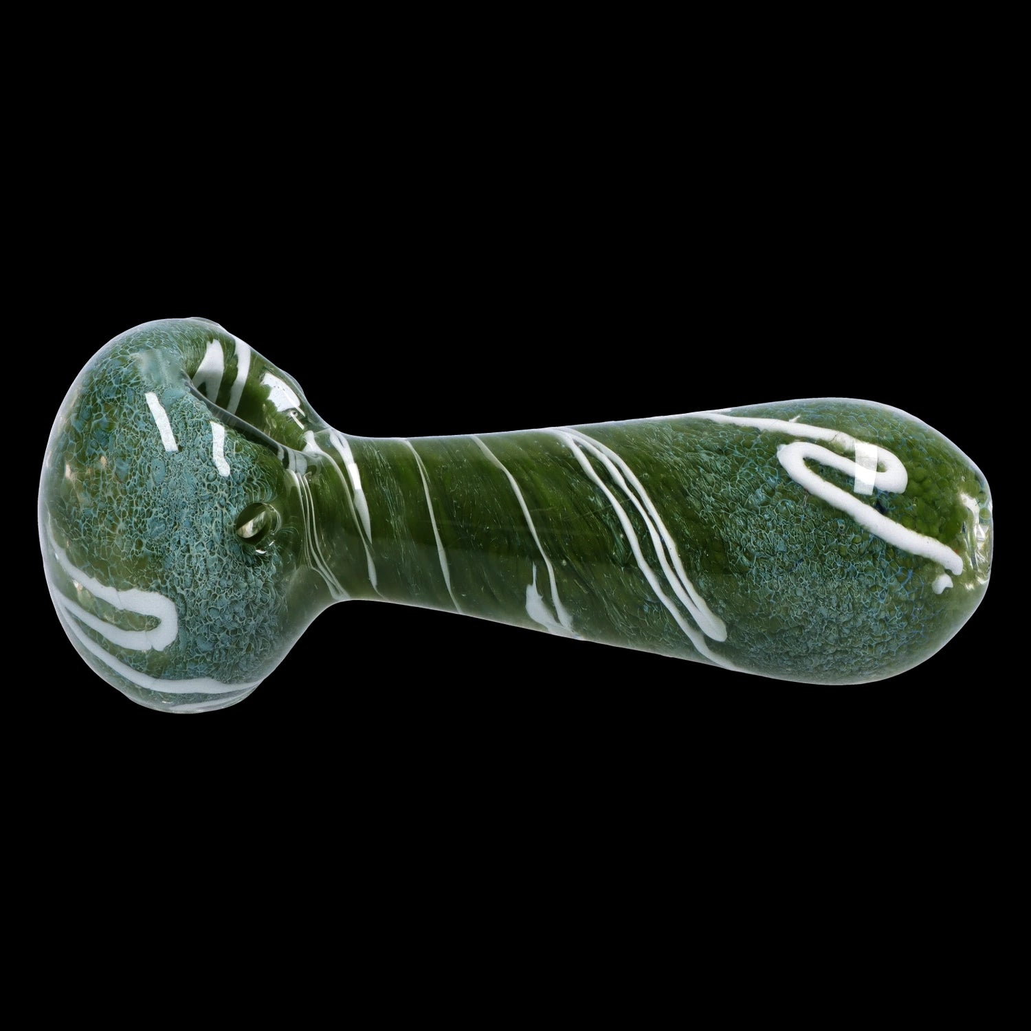Smoke Cartel Fancy Frit with Streak Spoon Pipe
