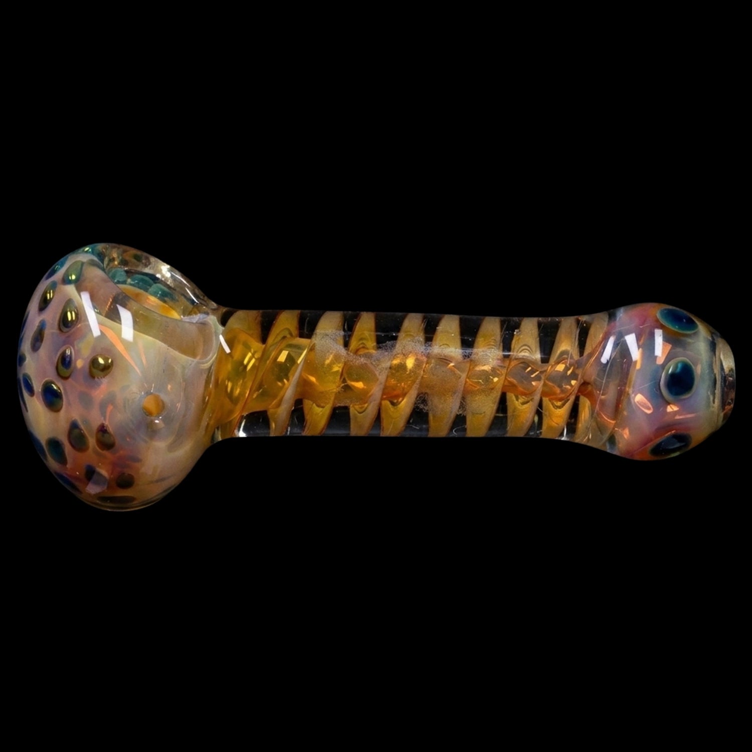 Smoke Cartel Swirly Speckled Spoon Pipe