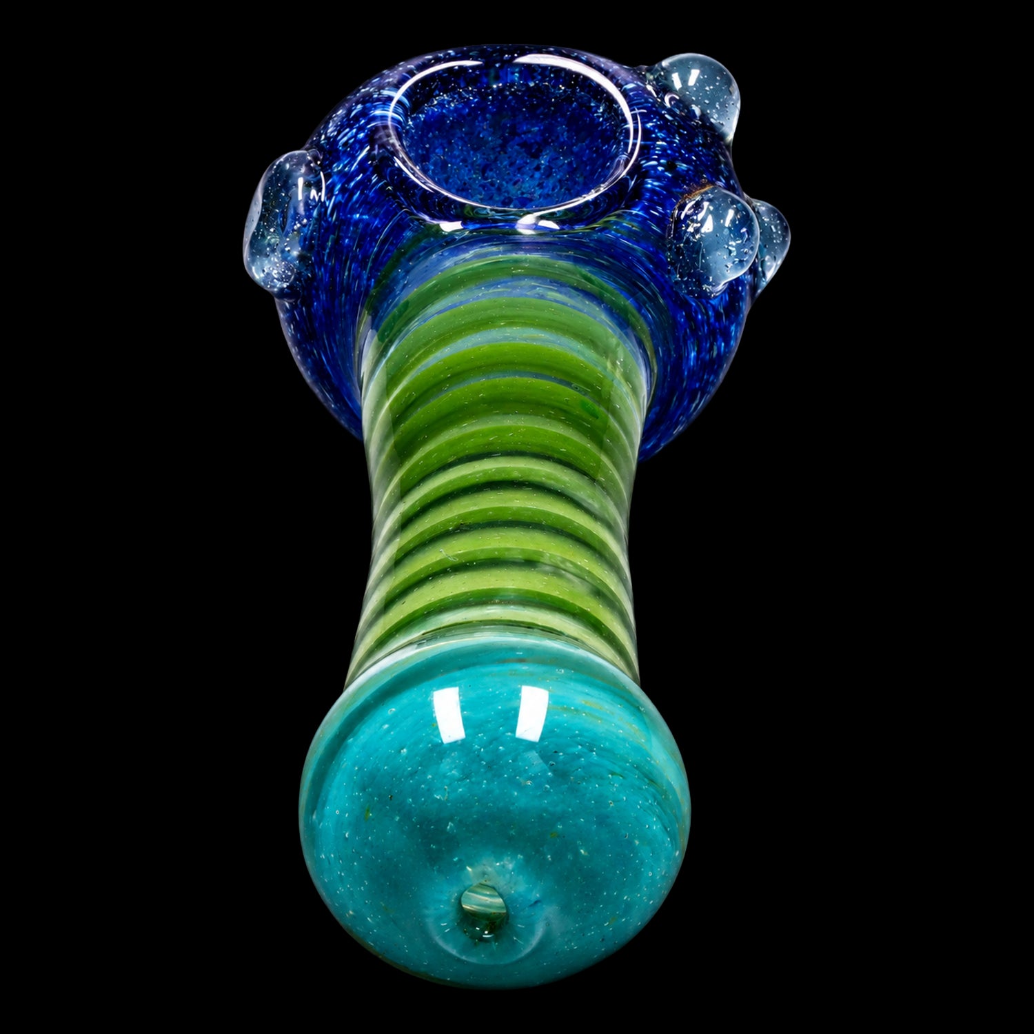 Smoke Cartel Tri-Color Swirl Spoon Pipe