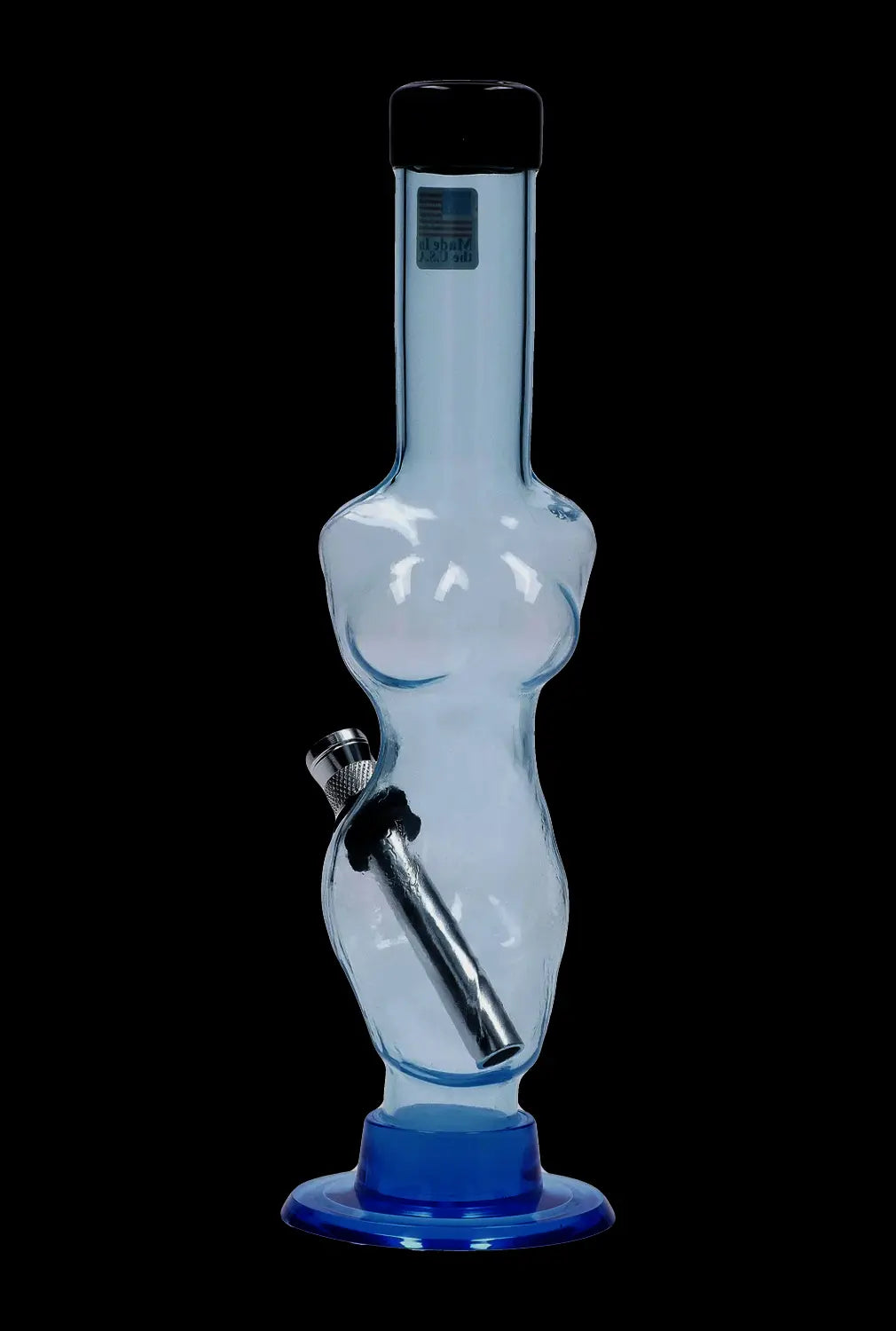 JM Plastics Serving Body Acrylic Bong - 8 in.