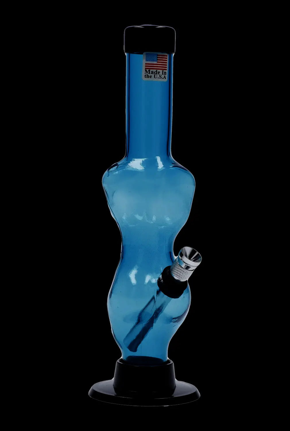 JM Plastics Serving Body Acrylic Bong - 8 in.