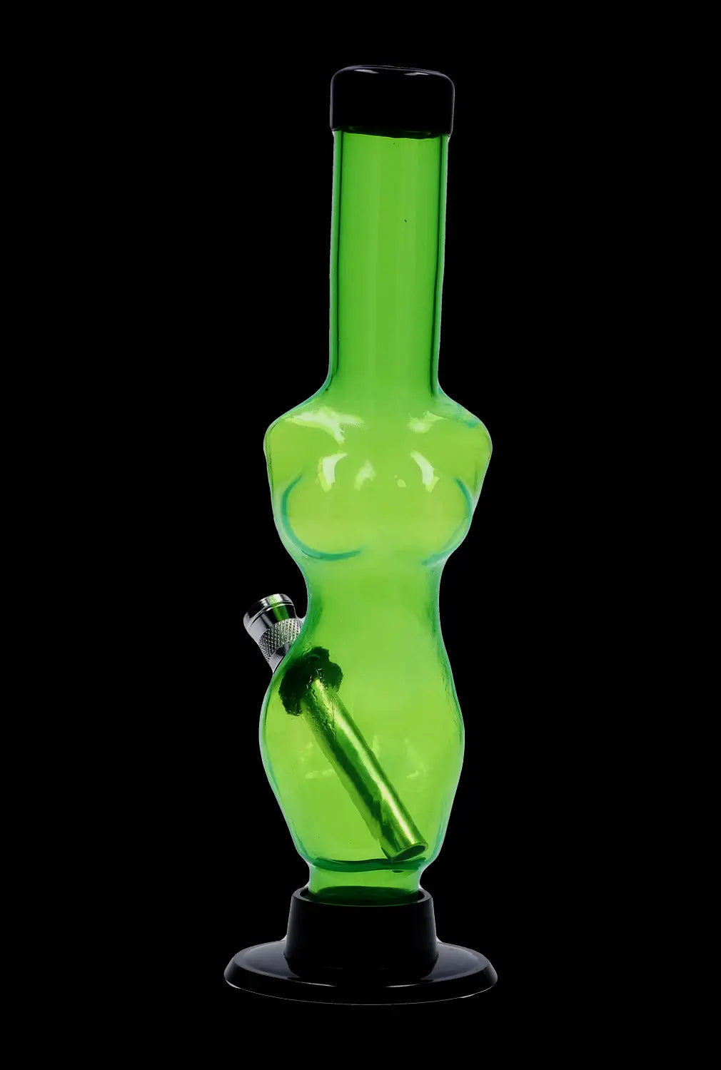 JM Plastics Serving Body Acrylic Bong - 8 in.