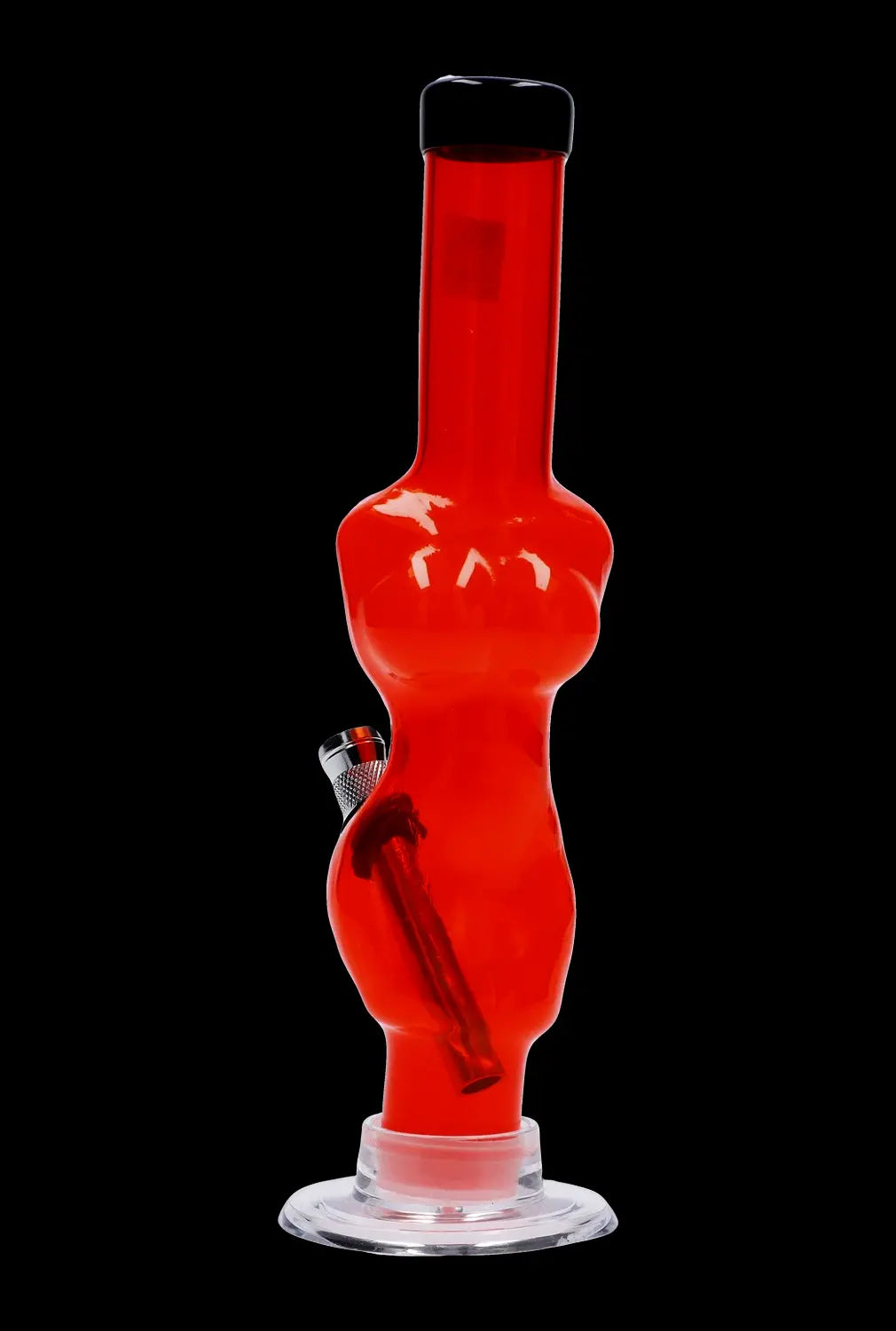 JM Plastics Serving Body Acrylic Bong - 8 in.